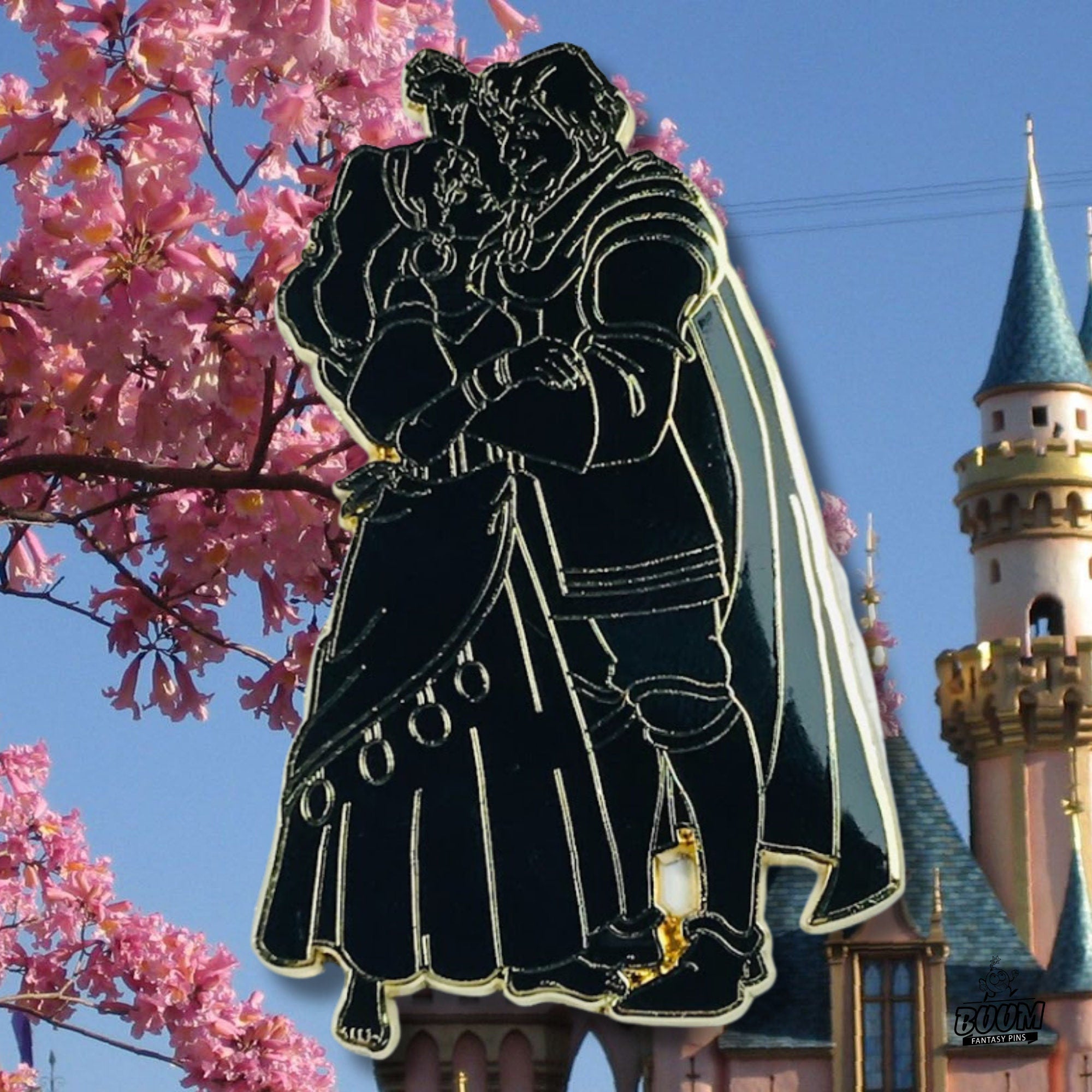 Pin's – Esmeralda et le capitaine Phoebus du Bossu de Notre-Dame – Disney Fantasy