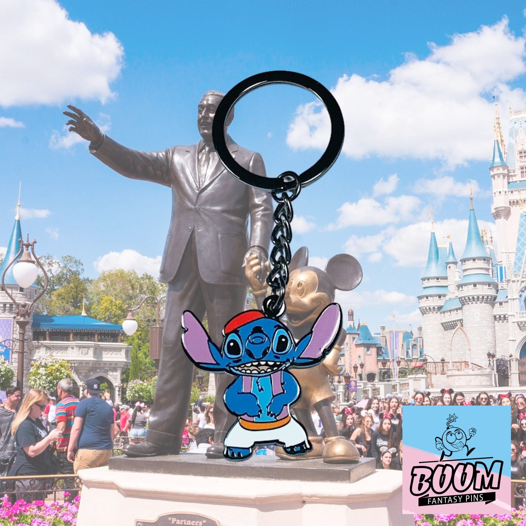 Porte-clés – Stitch Expérience 626 de Lilo &amp; Stitch – Disney Fantasy