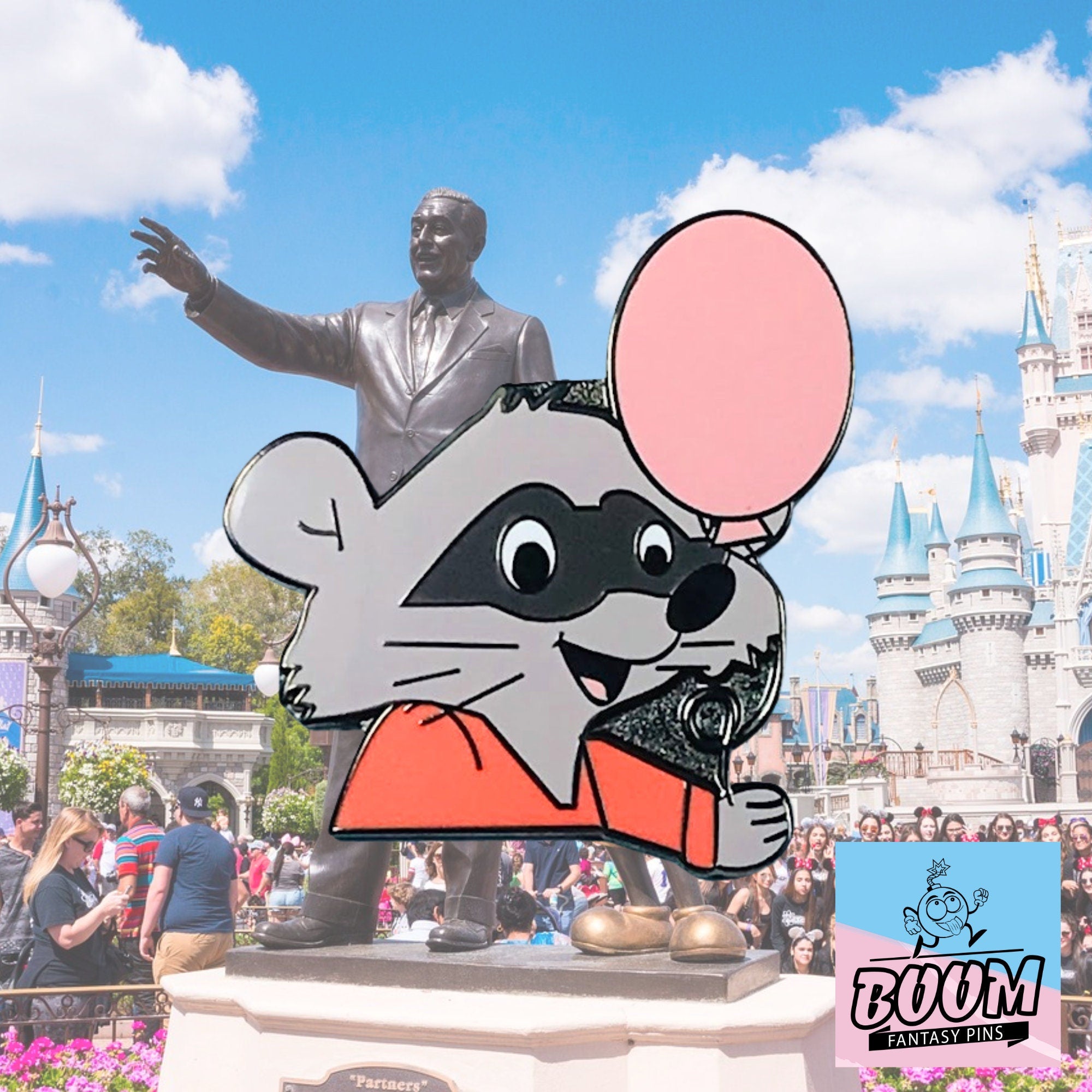 Pin's – Raton laveur de Robin des Bois – Disney Fantasy