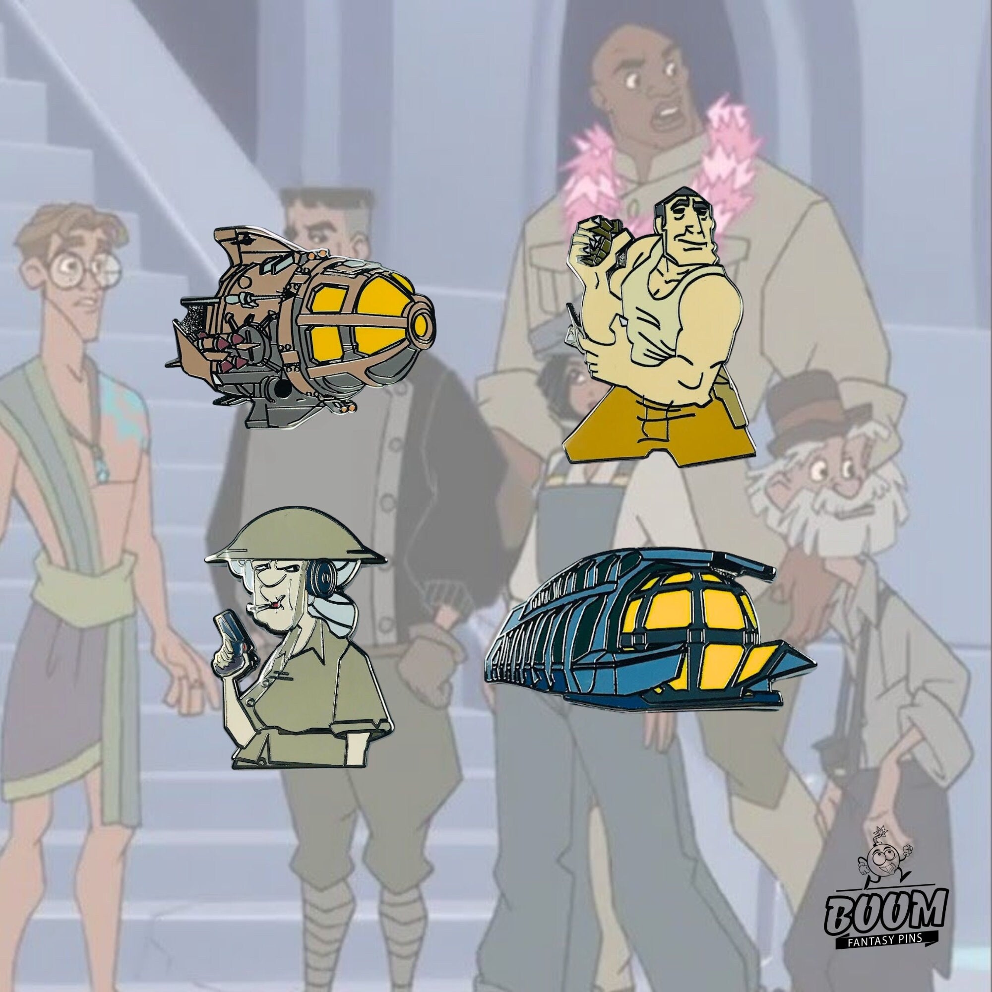 Pin – Wilhelmina from Atlantis The Lost Empire – Disney Fantasy