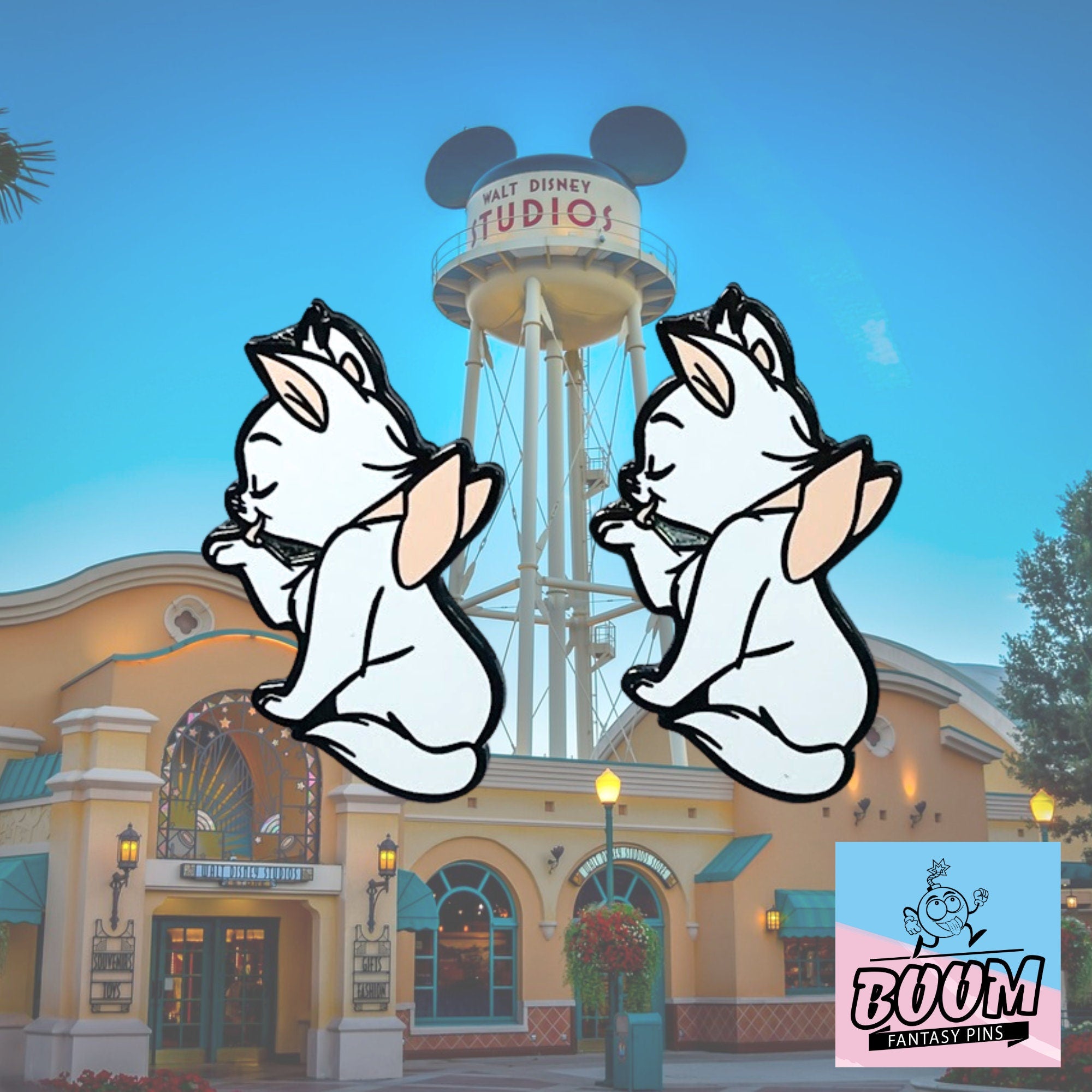 Boutons de manchette – Marie des Aristochats – Disney Fantasy