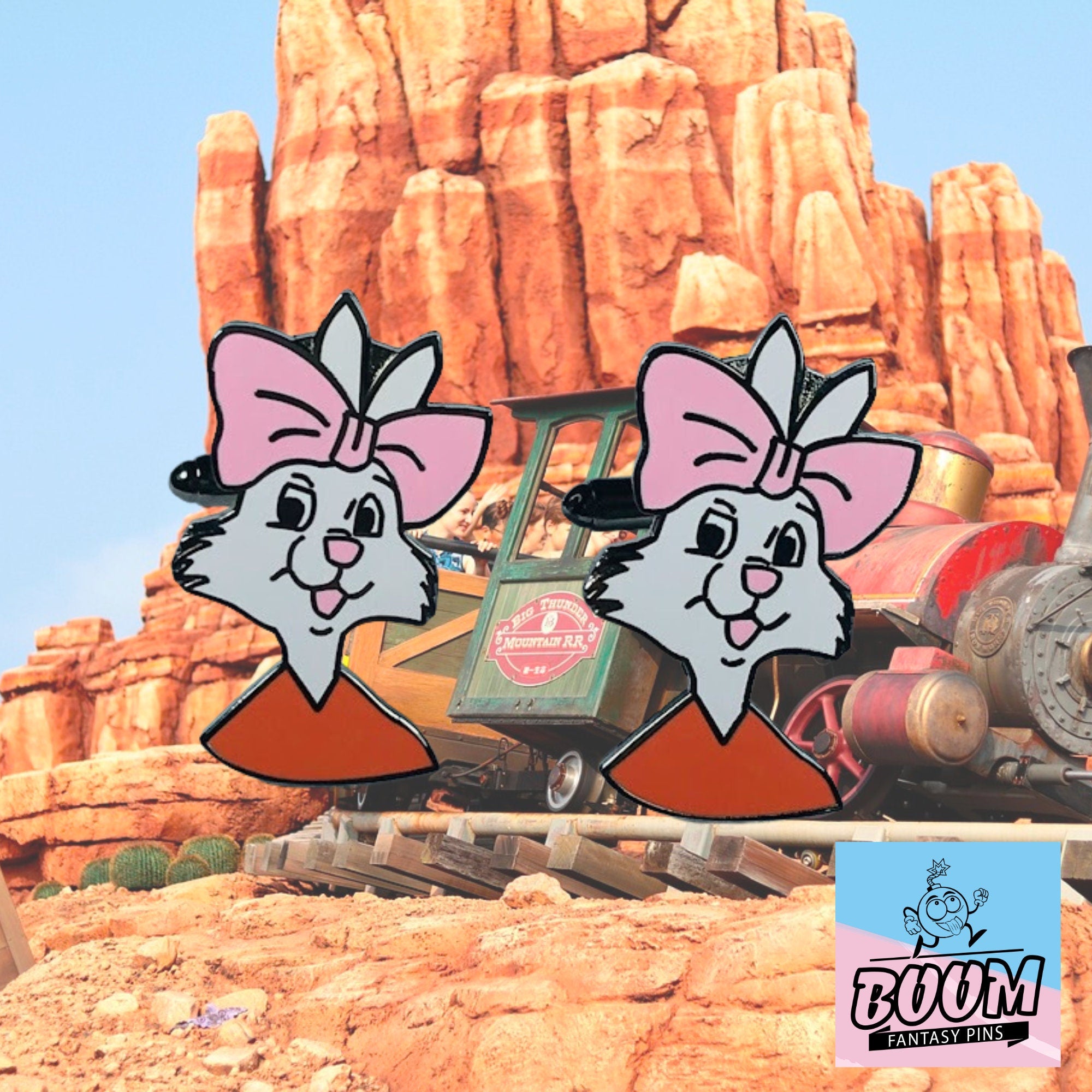 Cufflinks – Sis Bunny from Robin Hood – Disney Fantasy
