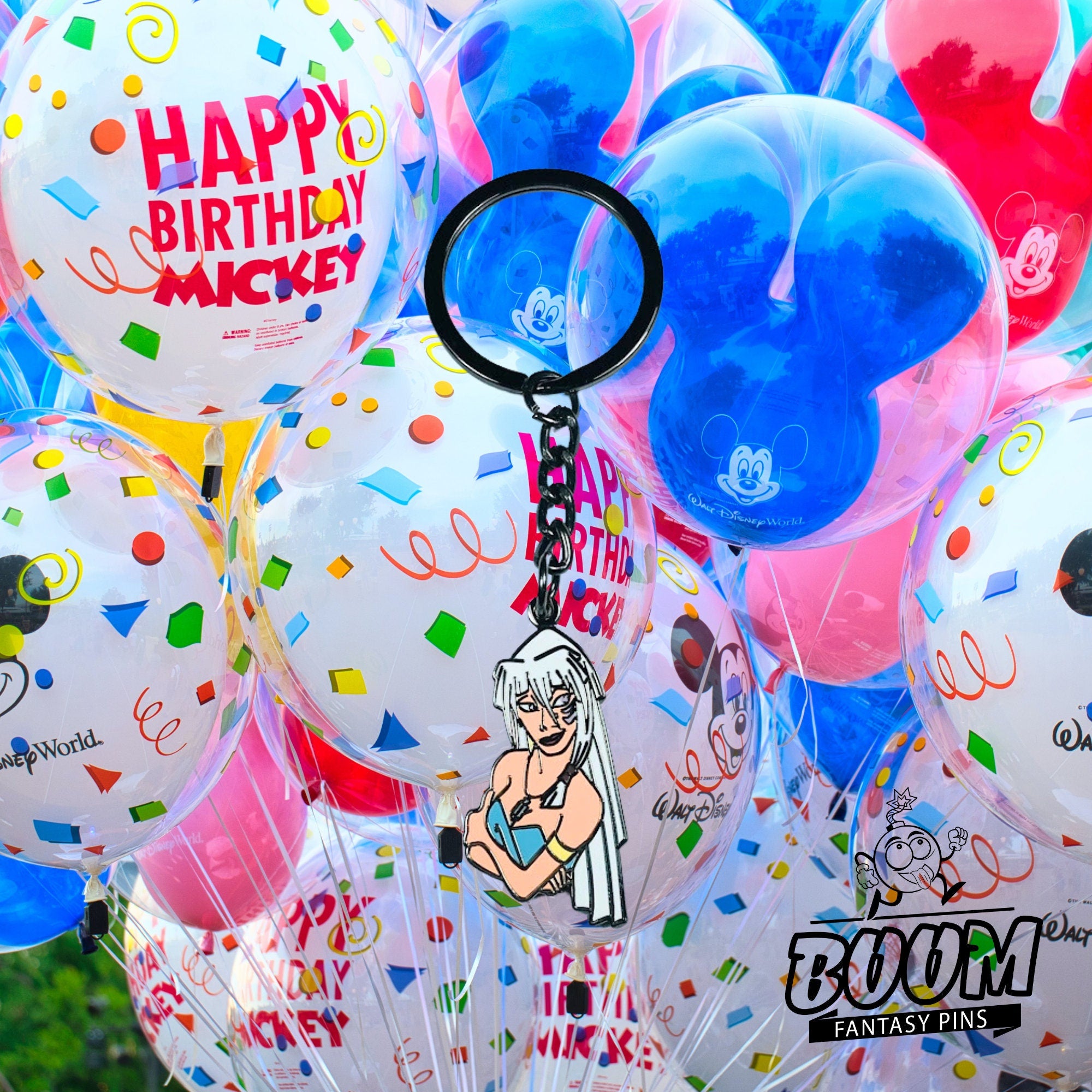 Porte-clés – Reine Kida d'Atlantide, l'empire perdu – Disney Fantasy