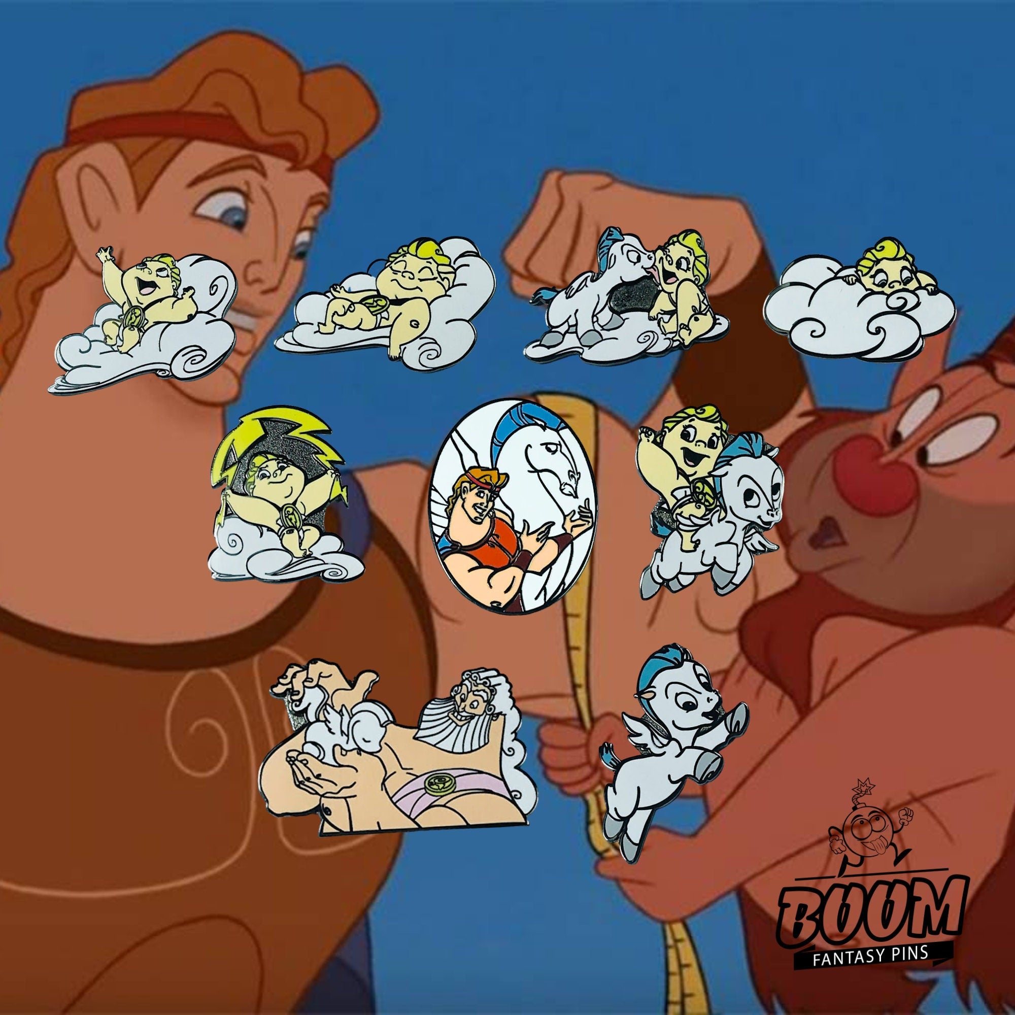 Pin's – Hercule du film Hercule – Disney Fantasy