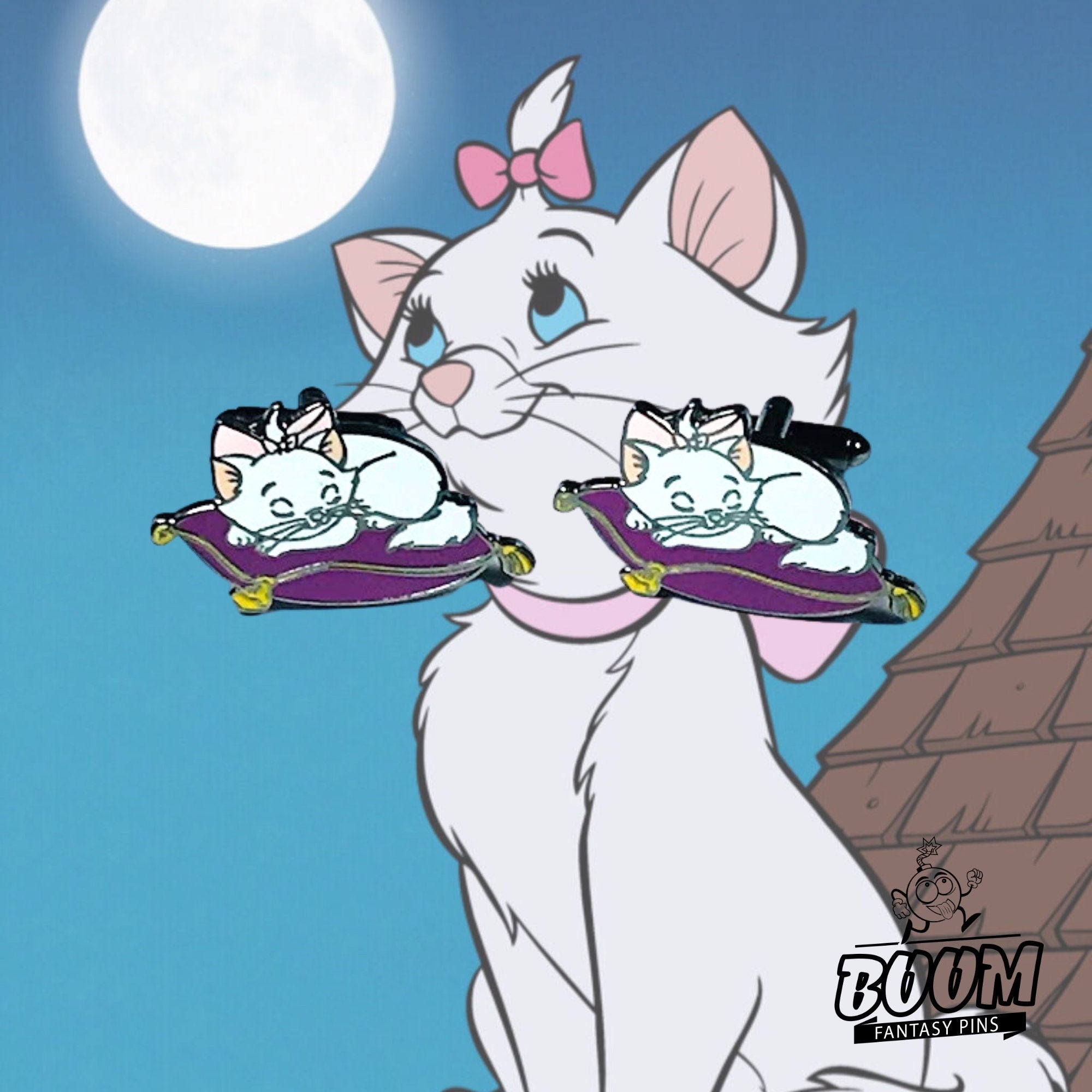 Boutons de manchette – Marie des Aristochats – Disney Fantasy