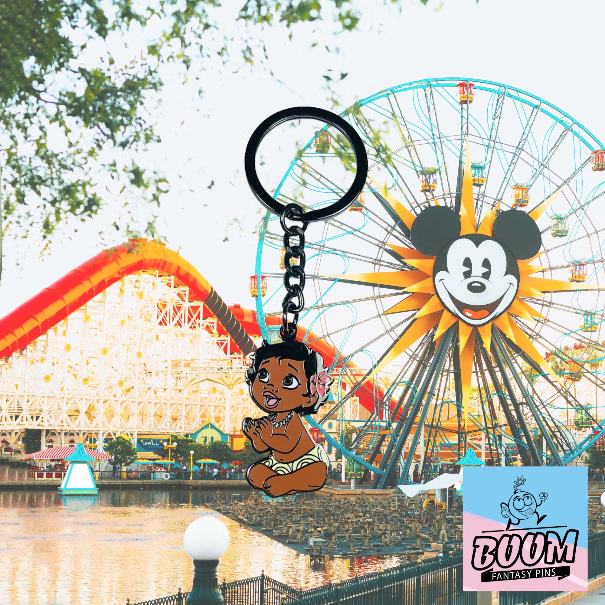 Porte-clés – Bébé Moana du film Vaiana – Disney Fantasy