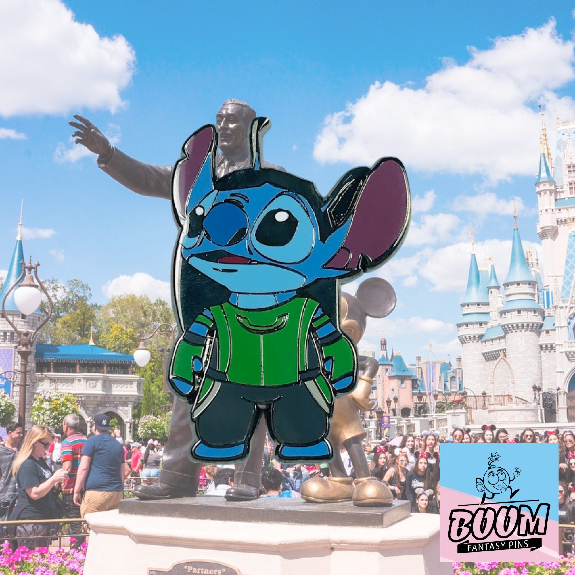 Pin – Stitch como Loki Experimento 626 de Lilo &amp; Stitch – Disney Fantasy