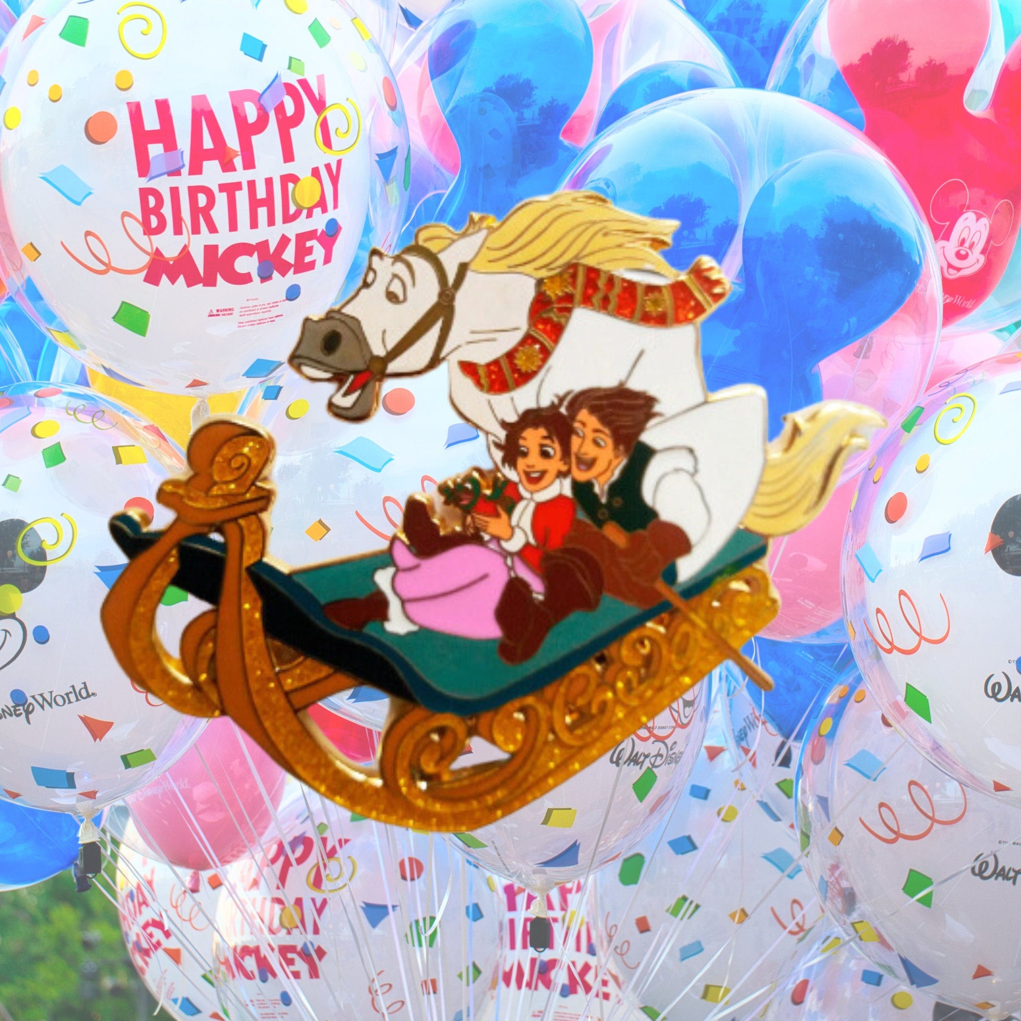 Pin's – Raiponce et Flynn Rider du film Raiponce – Disney Fantasy