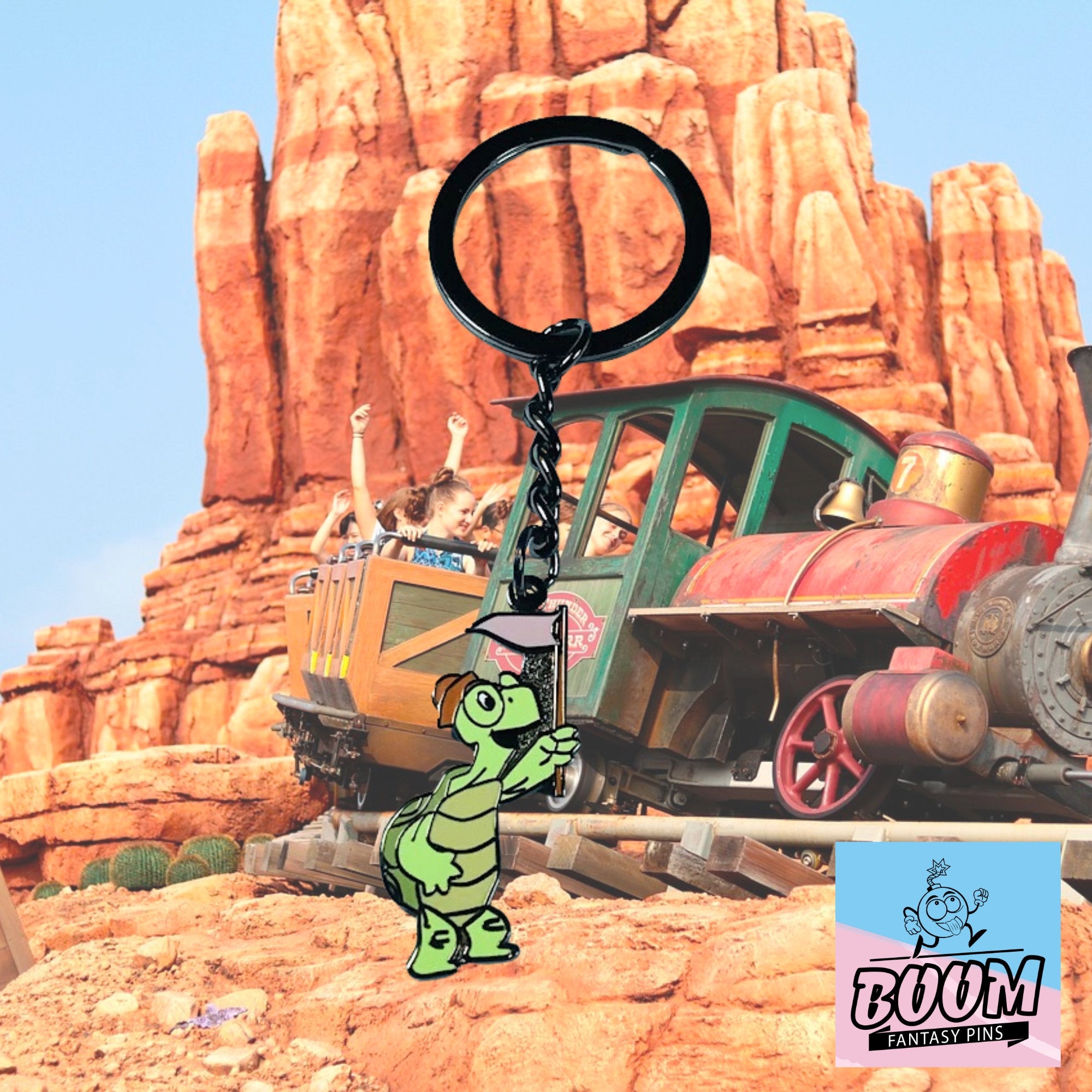 Porte-clés – Toby la tortue de Robin des Bois – Disney Fantasy