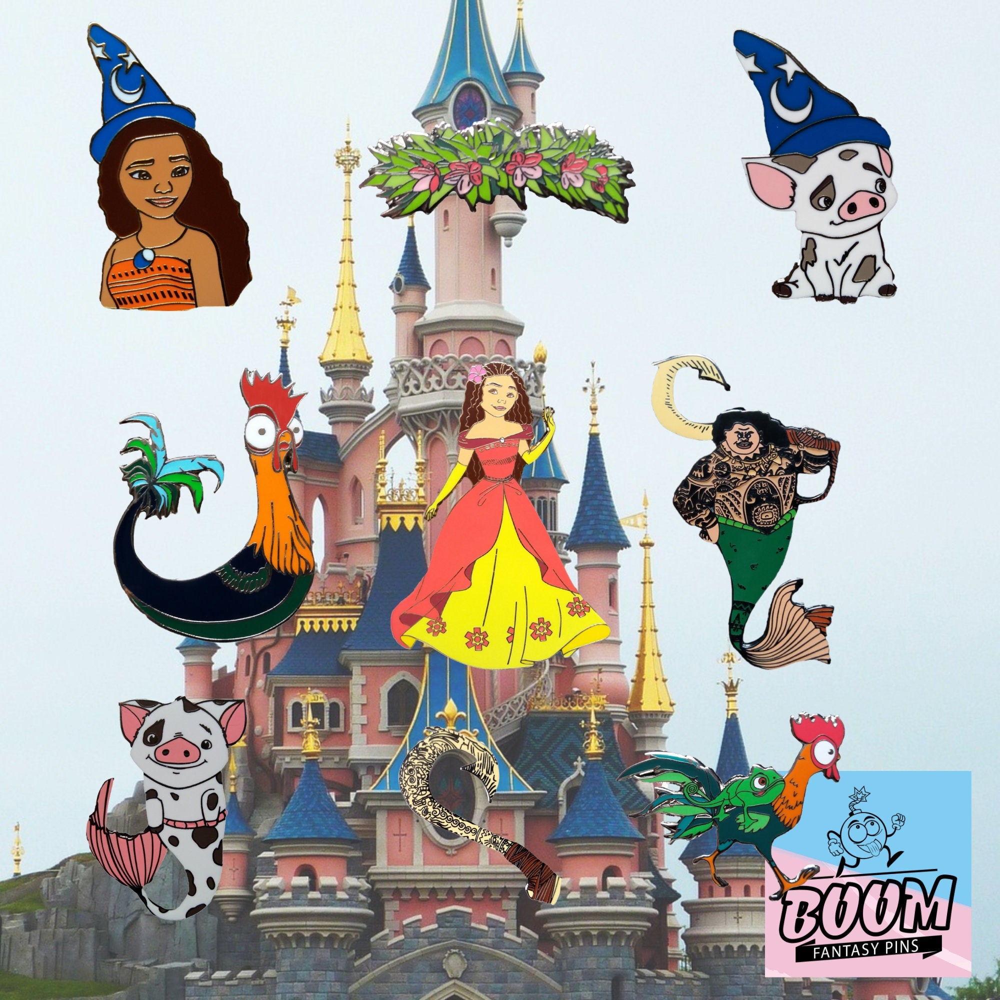 Pin – Moana From Moana – Disney Fantasy