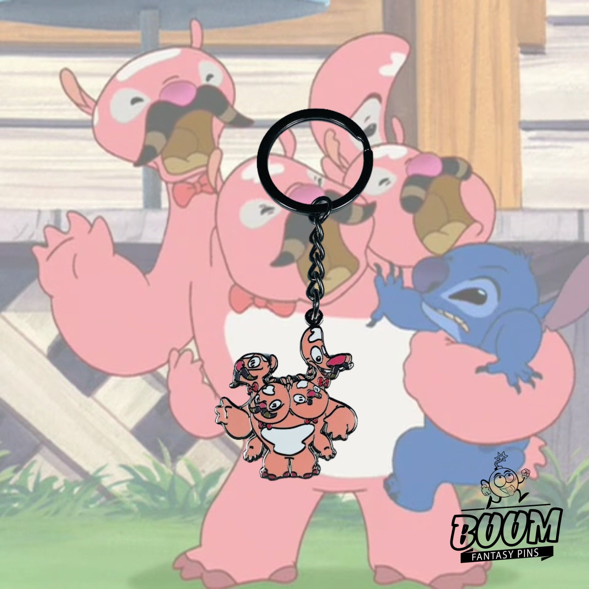 Llavero – Experimento de Frente 044 de Lilo y Stitch – Disney Fantasy