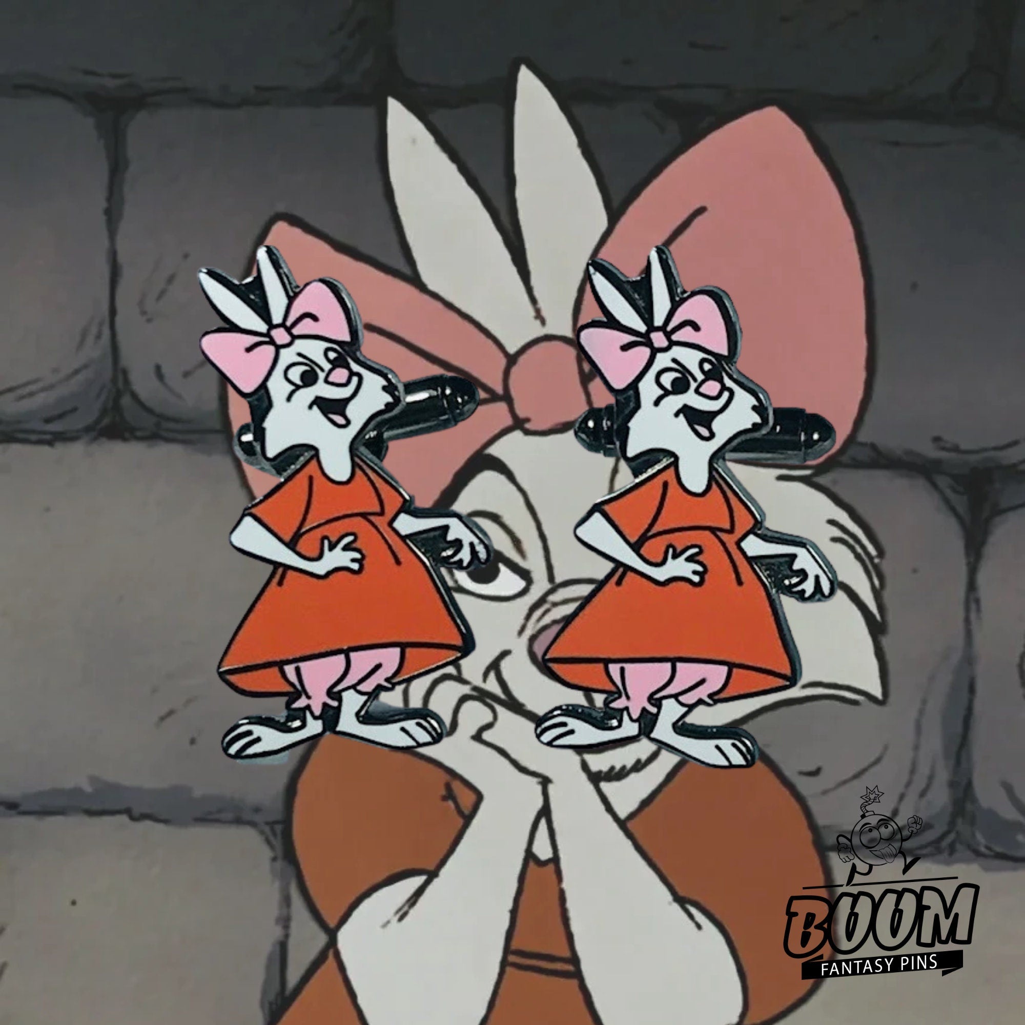 Cufflinks – Sis Bunny from Robin Hood – Disney Fantasy