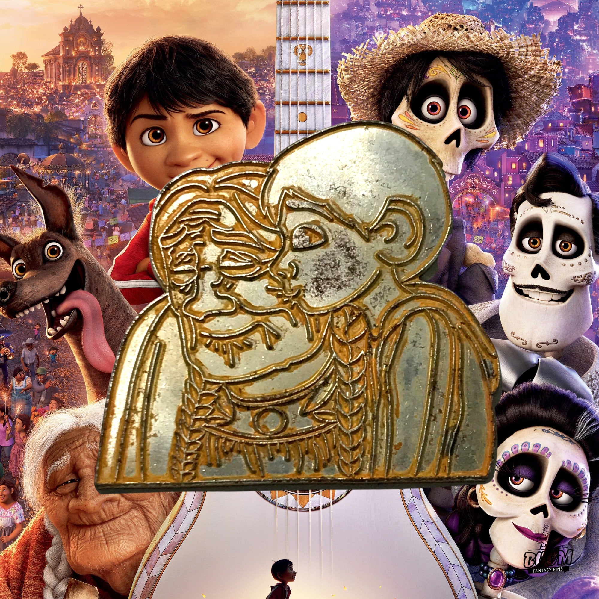 Épingle – Miguel Rivera et Maman Coco du film Coco – Disney Fantasy