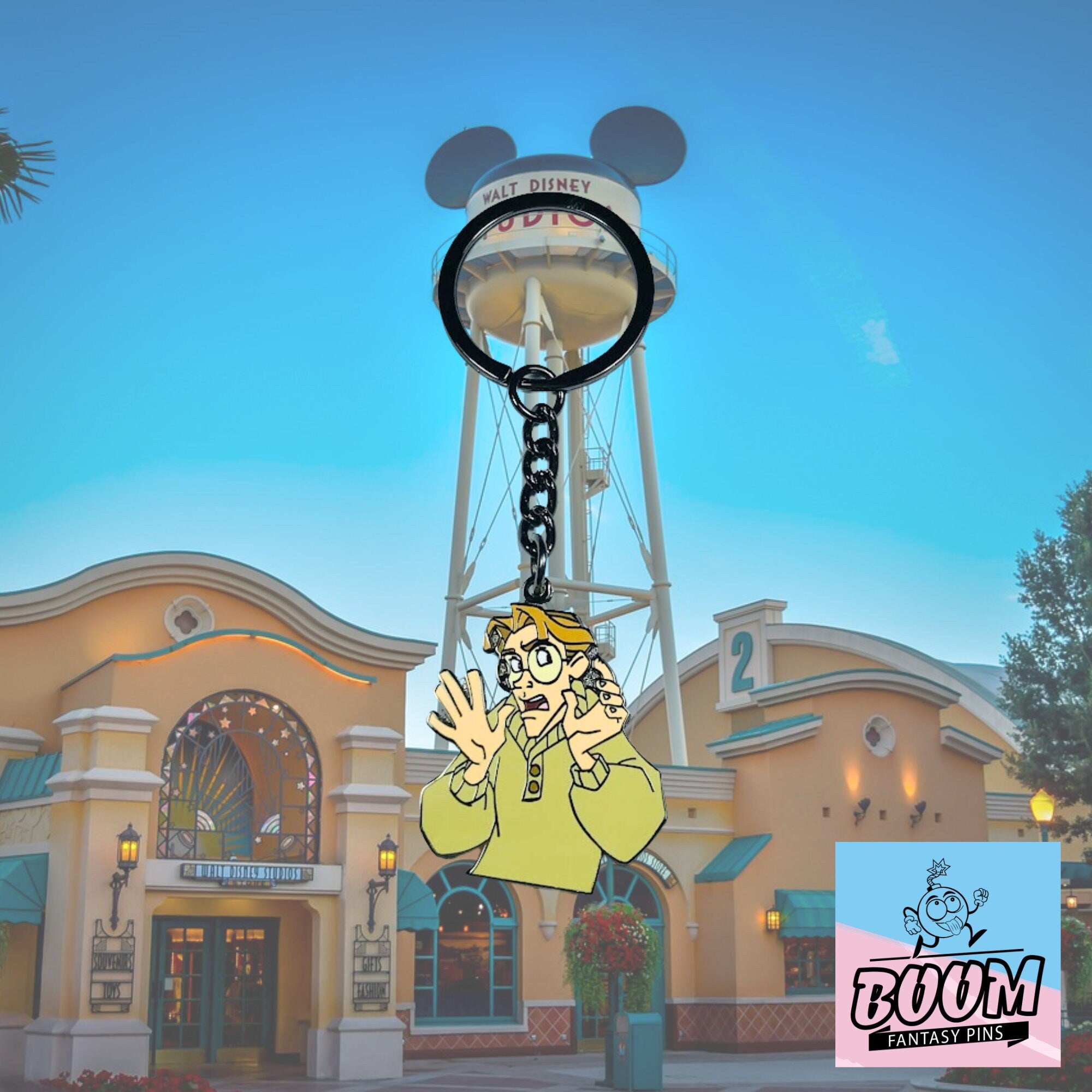 Porte-clés – Milo Thatch d'Atlantide, l'empire perdu – Disney Fantasy