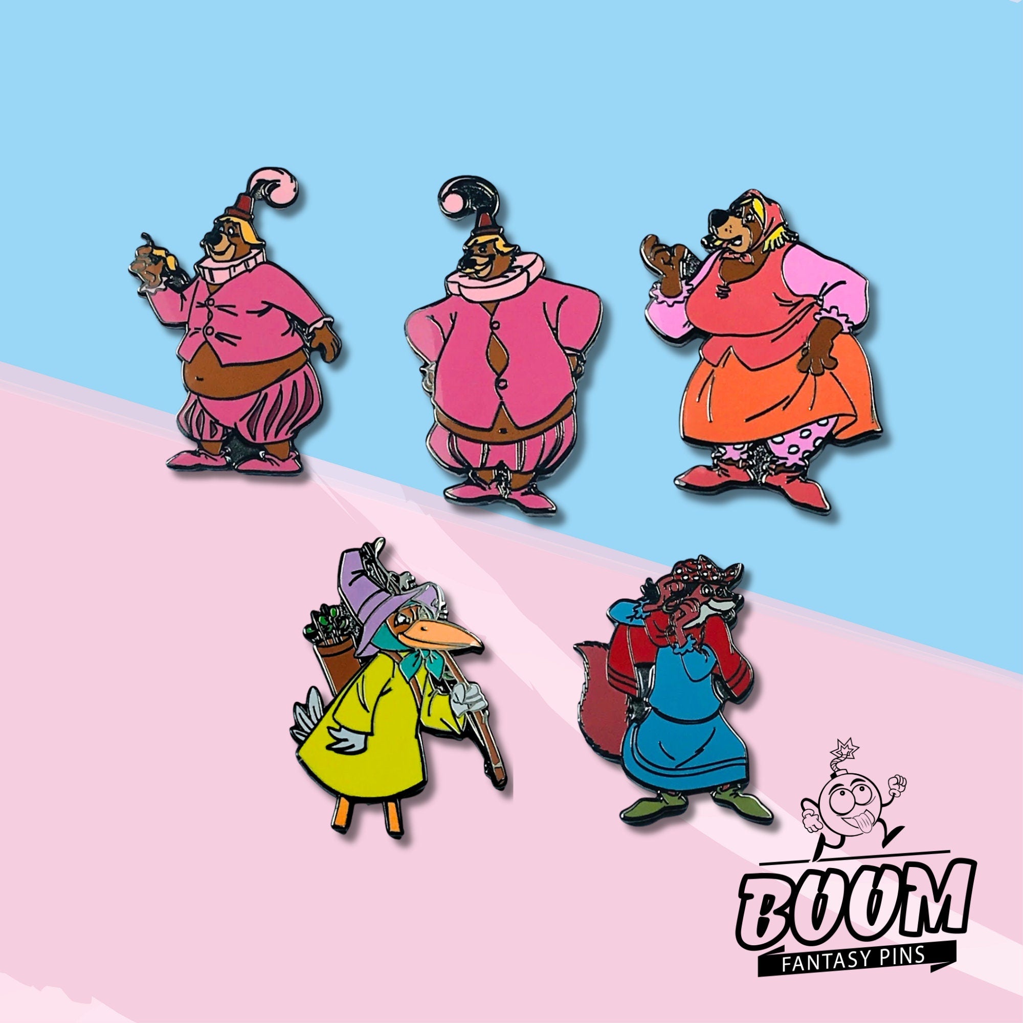 Pin's – Petit Jean de Robin des Bois – Disney Fantasy