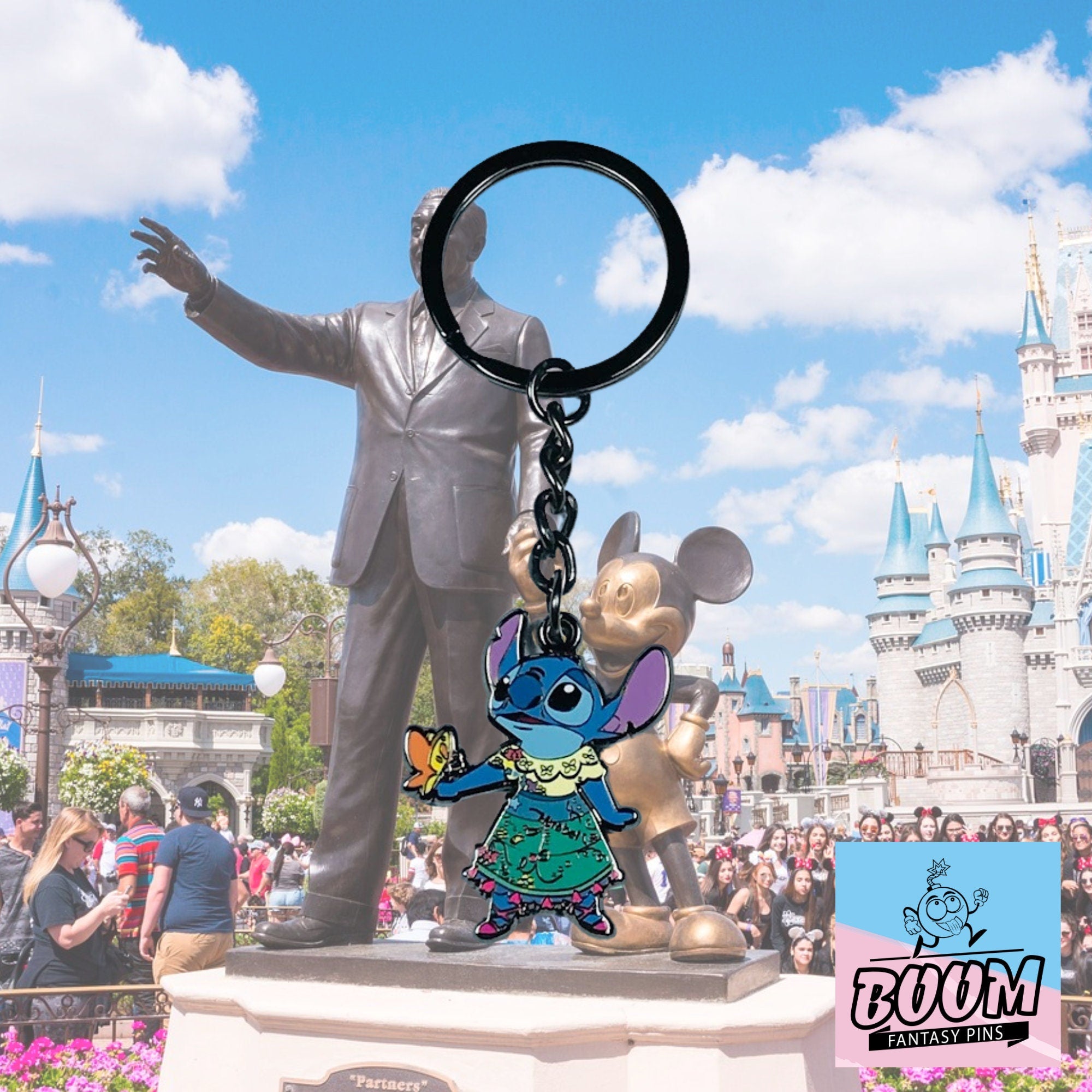 Porte-clés – Stitch Expérience 626 de Lilo &amp; Stitch – Disney Fantasy