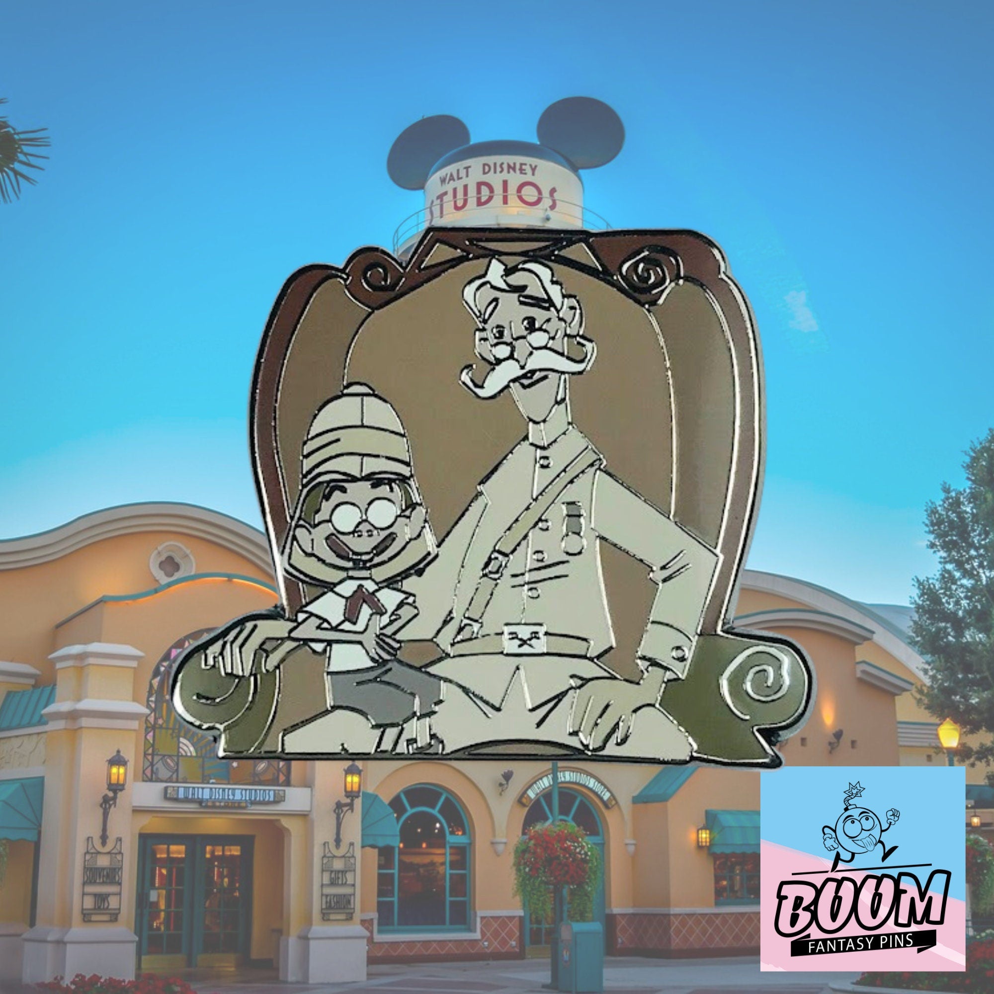 Pin – Milo Thatch and Thaddeus Thatch from Atlantis The Lost Empire – Disney Fantasy