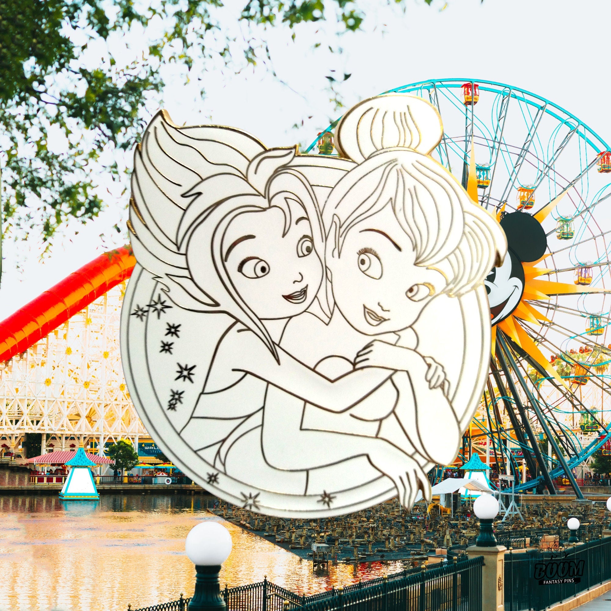 Pin's – Pervenche et Clochette de Peter Pan – Disney Fantasy