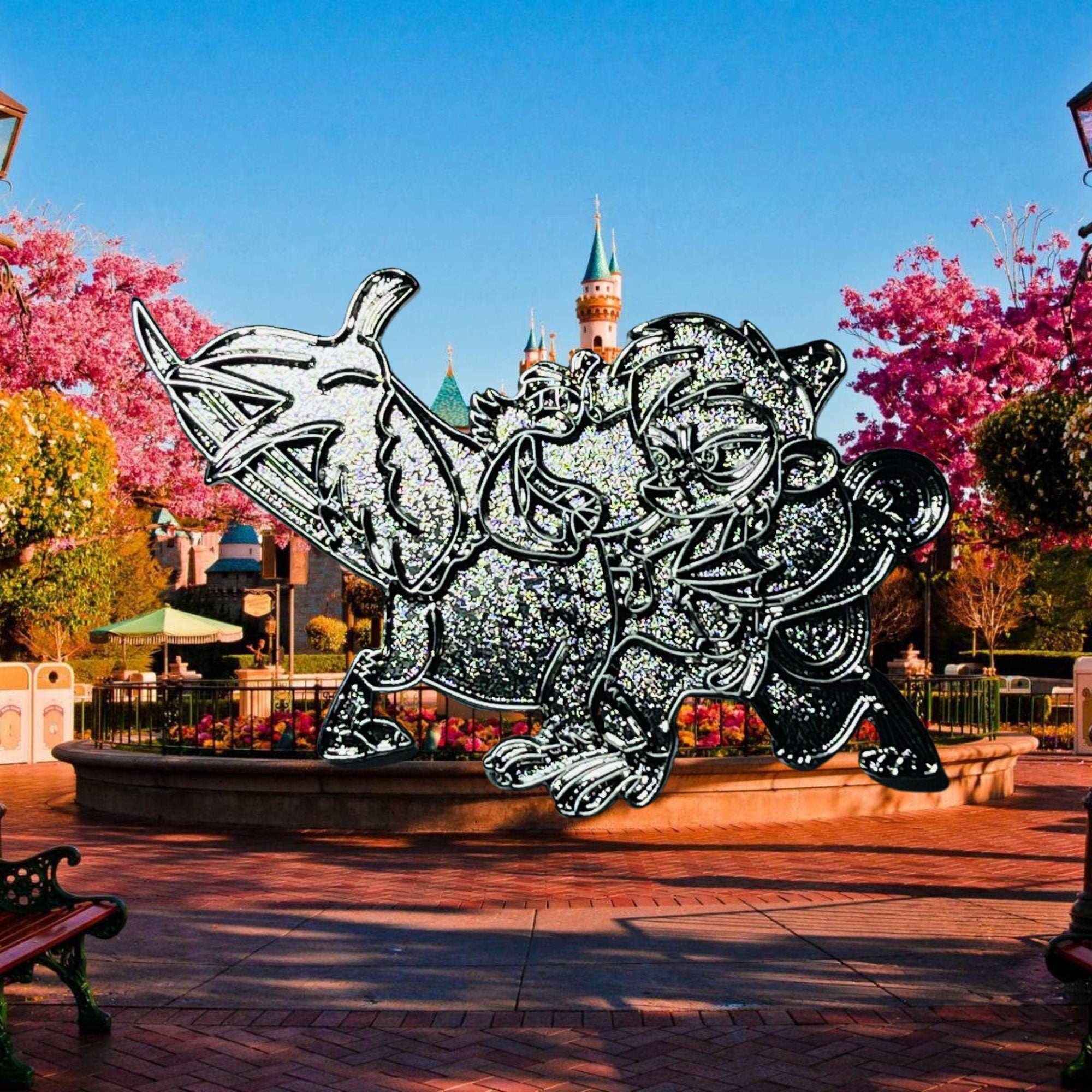 Pin's – Abu et Iago d'Aladdin – Disney Fantasy