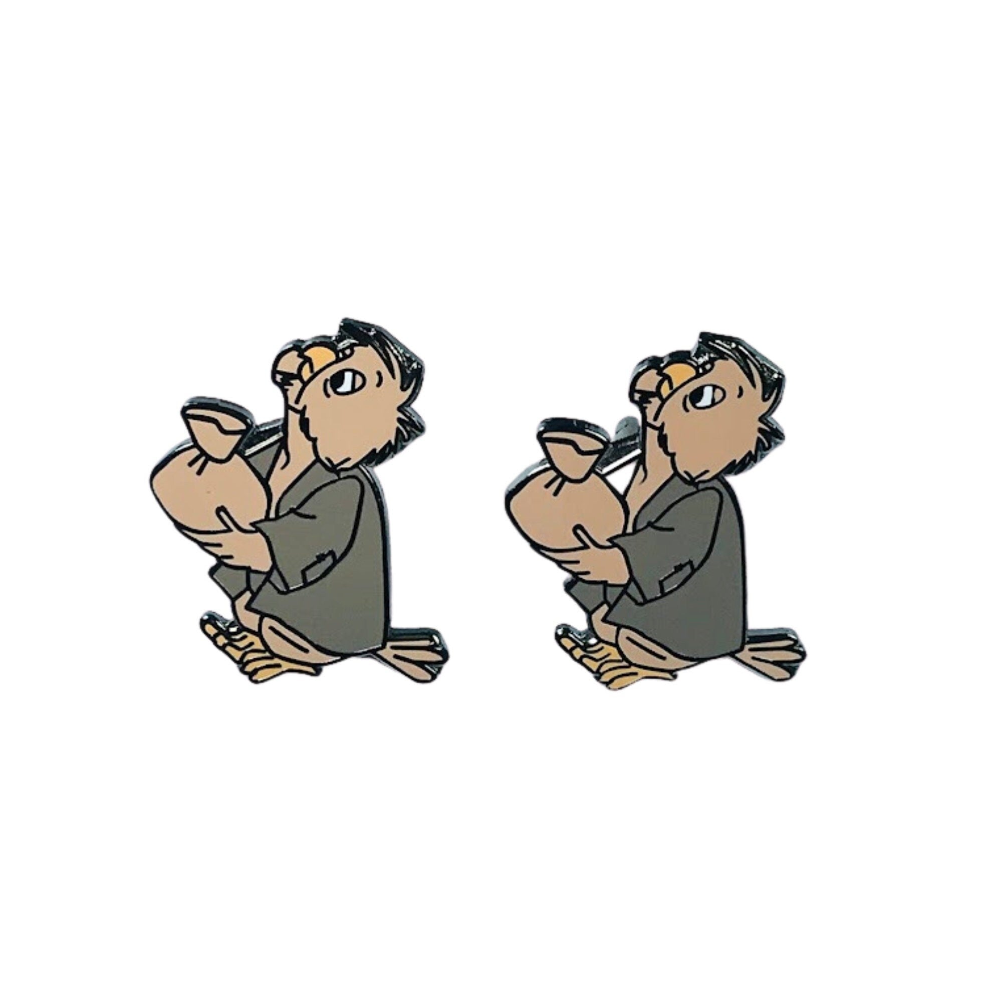Cufflinks – Bird with Bag from Robin Hood – Disney Fantasy
