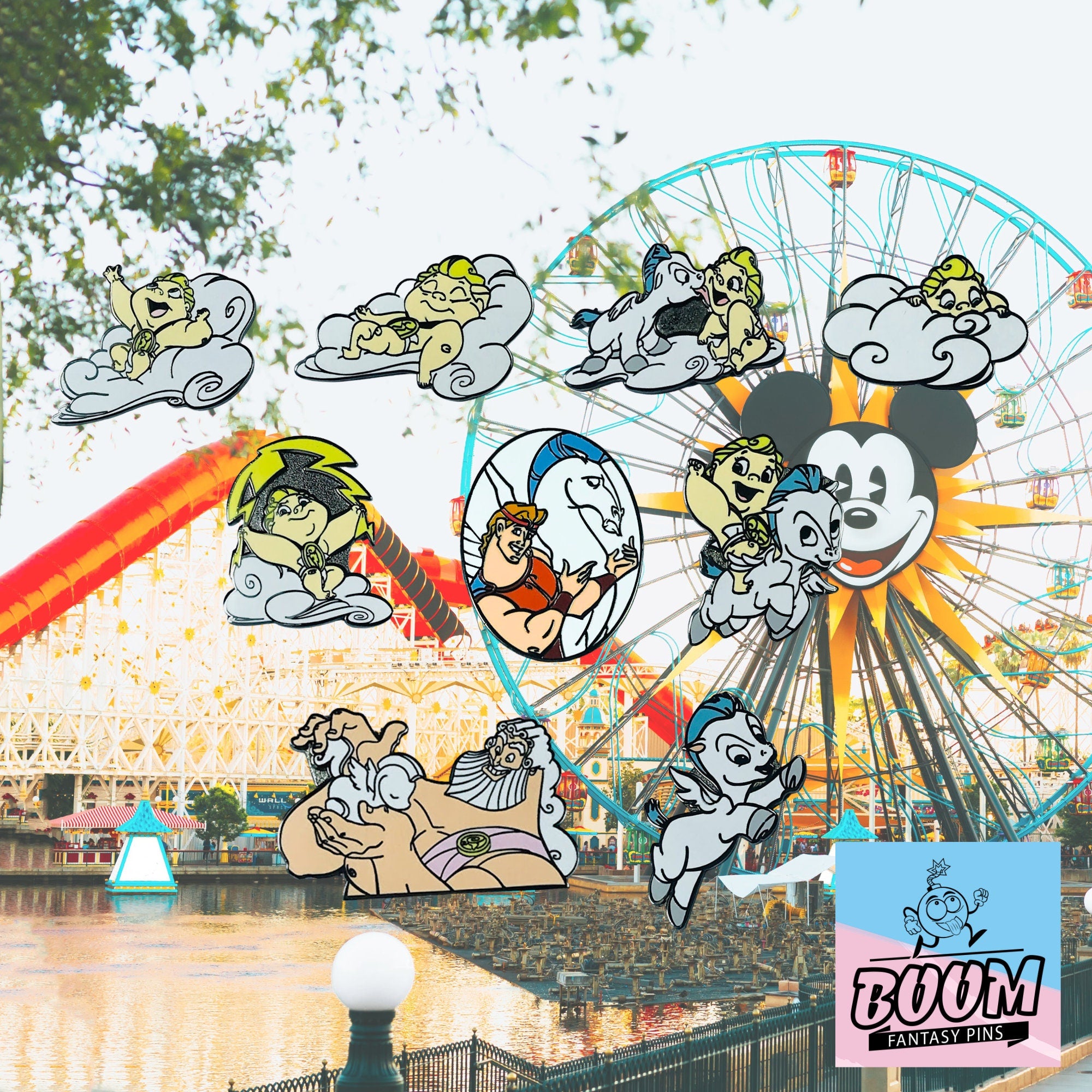 Pin's – Hercule du film Hercule – Disney Fantasy