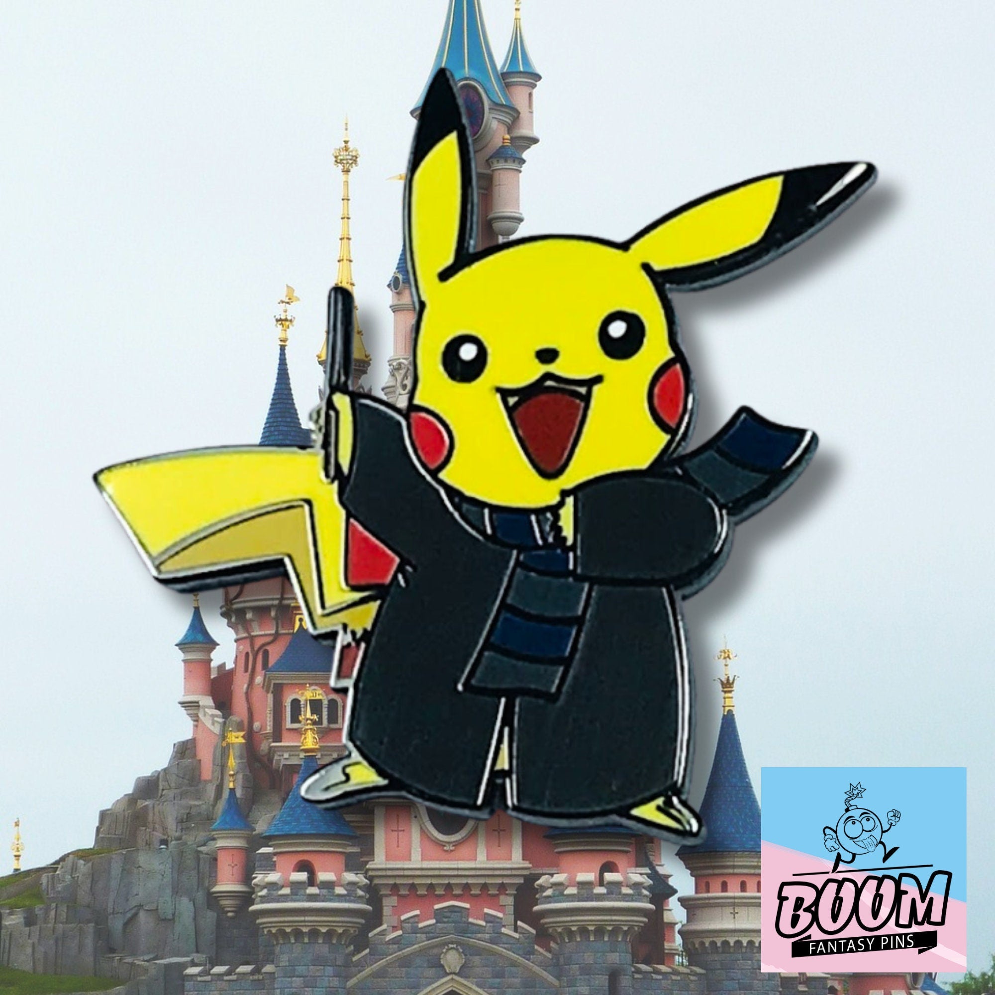 Pin – Pikachu del crossover de Pokémon y Harry Potter – Disney Fantasy