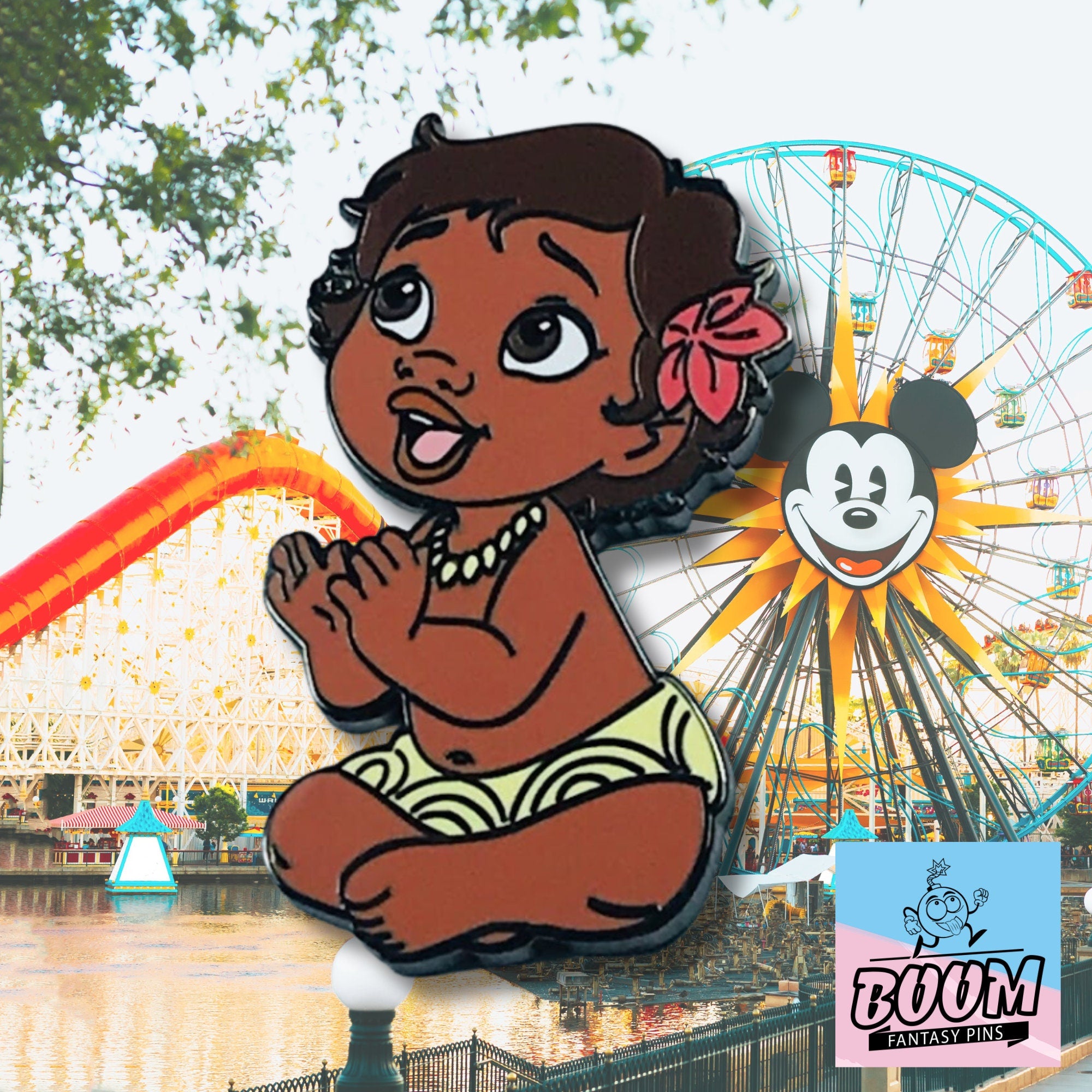 Pin – Princess Moana from Moana – Disney Fantasy