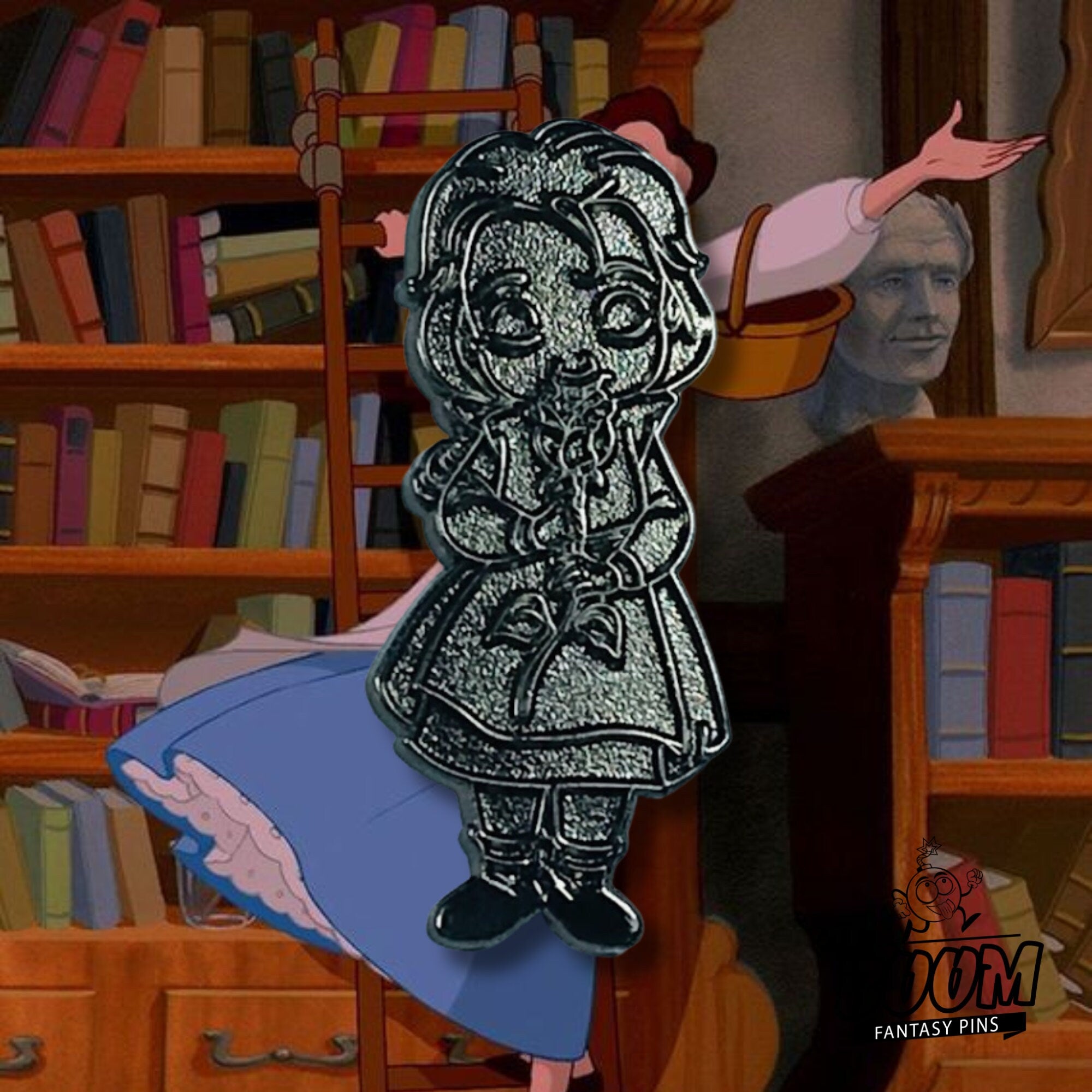 Pin – Bella de niña de La Bella y la Bestia – Disney Fantasy