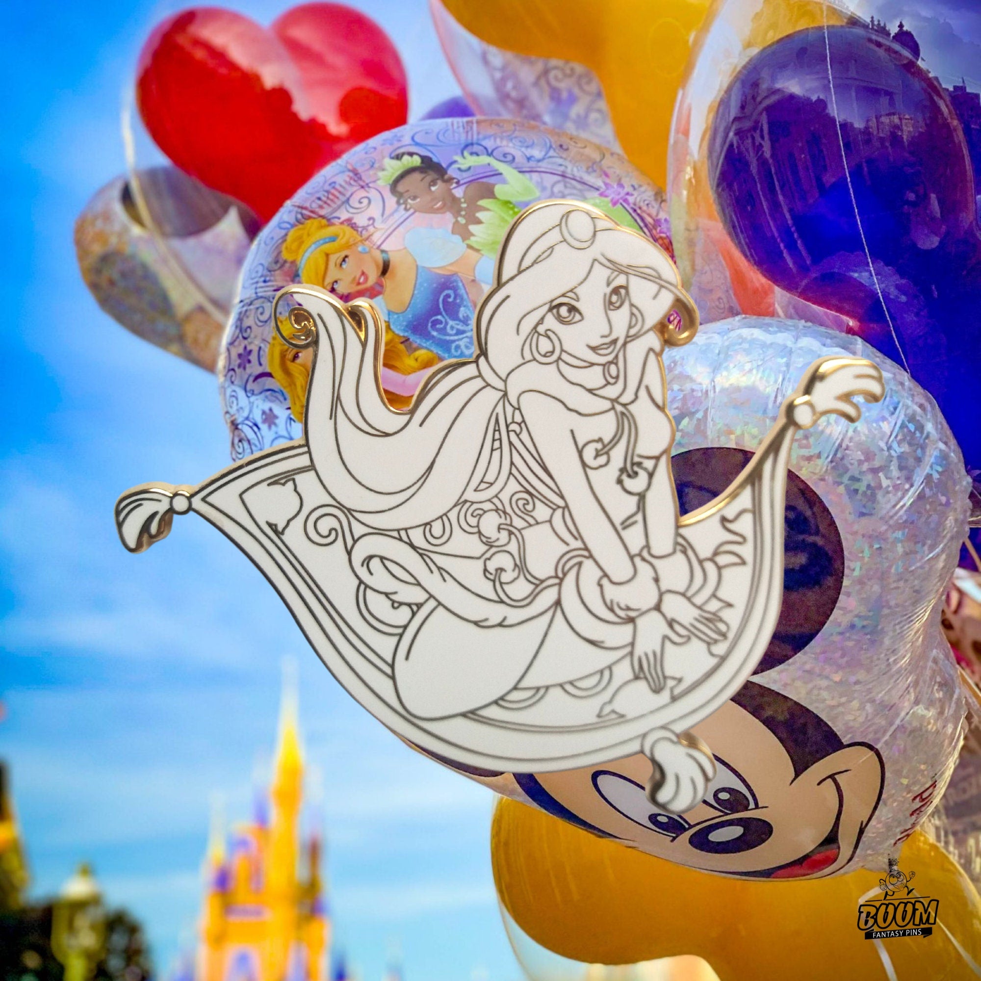 Pin's – Princesse Jasmine d'Aladdin – Disney Fantasy