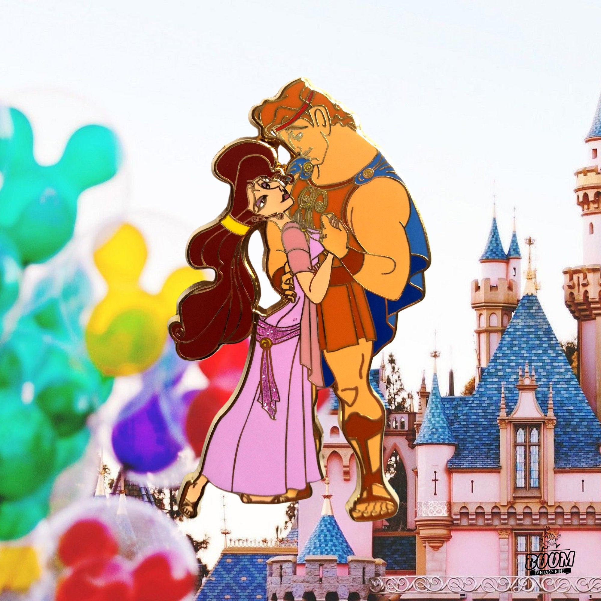 Pin – Hercules and Megara from Hercules – Disney Fantasy