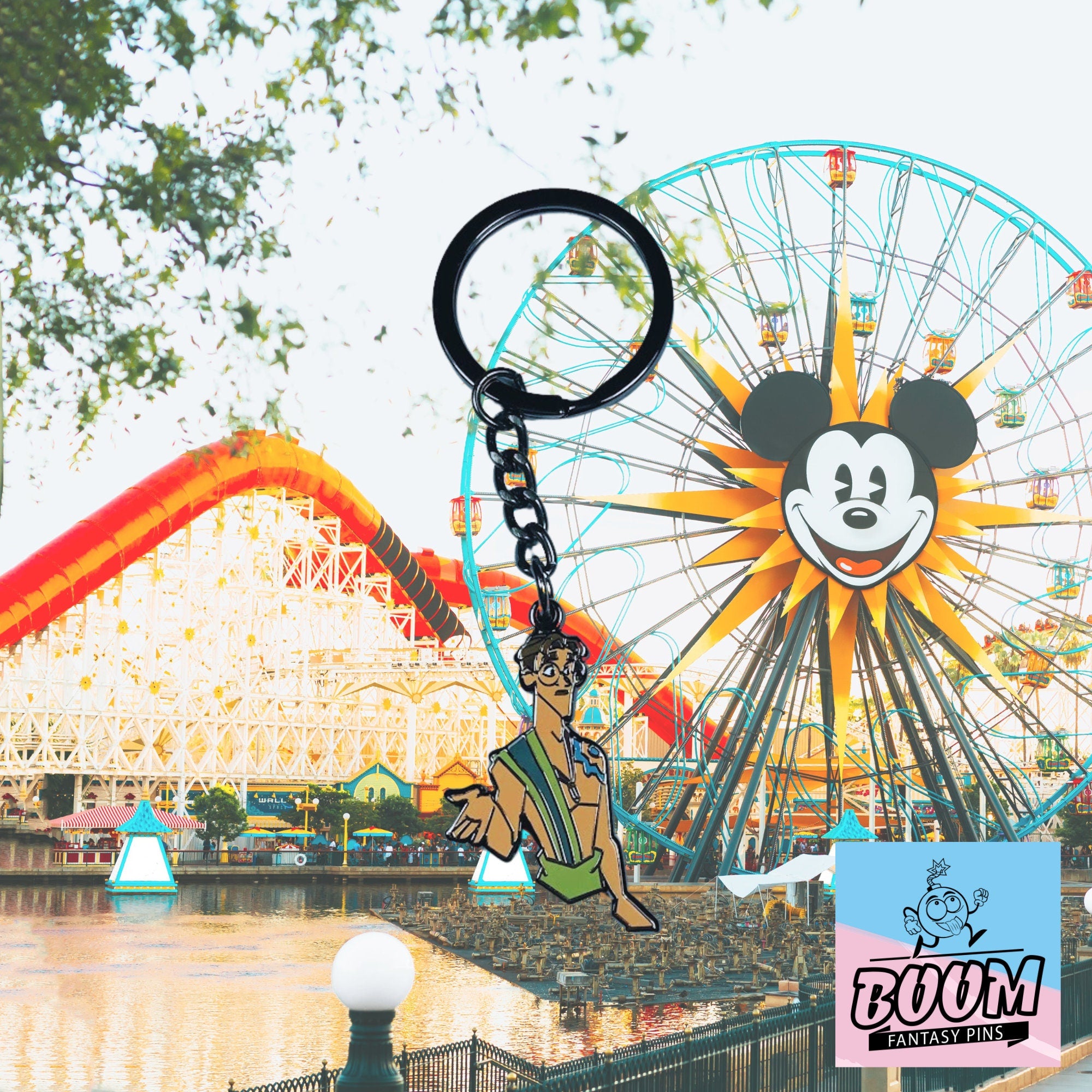 Llavero – Milo Thatch de Atlantis: El Imperio Perdido – Disney Fantasy