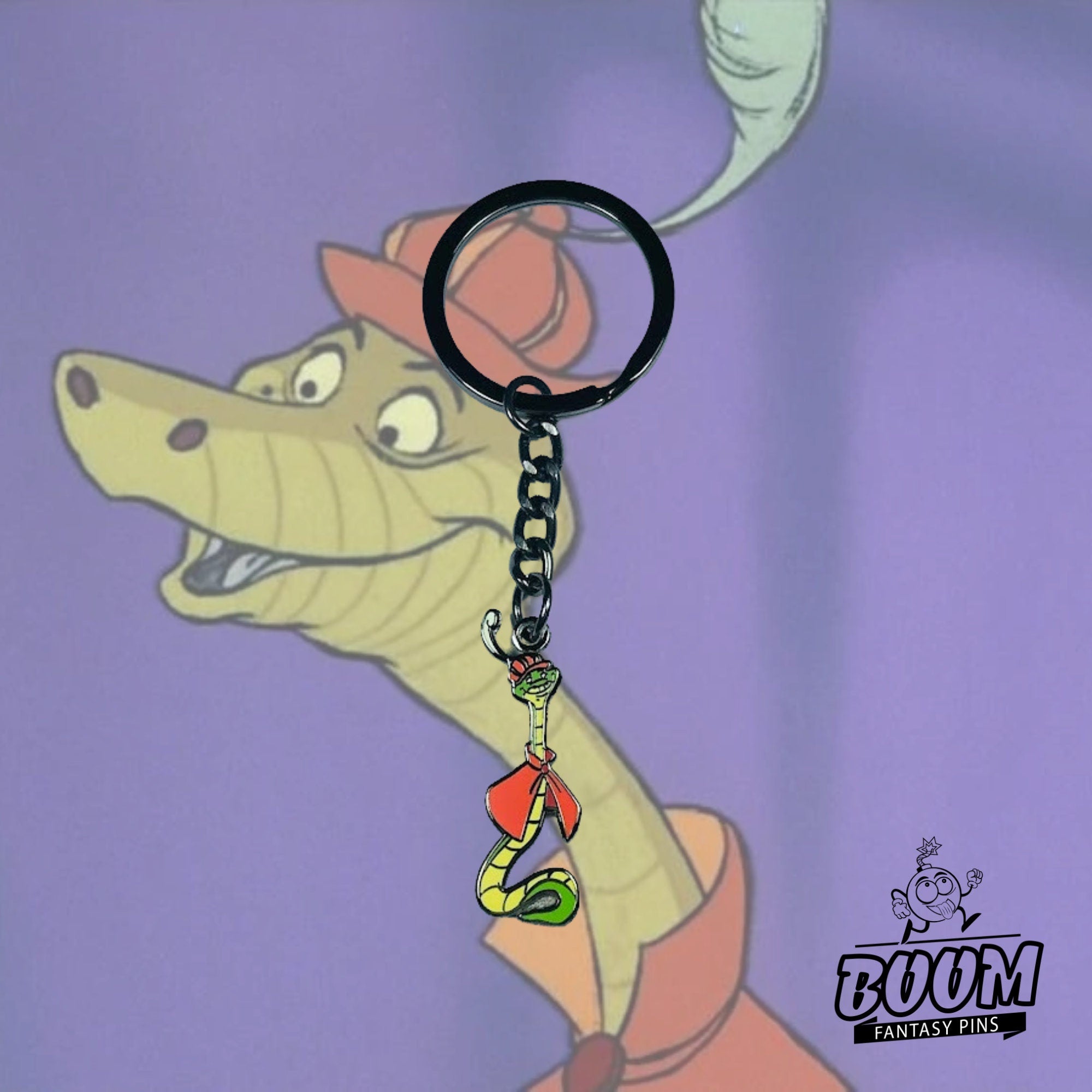 Porte-clés – Sir Hiss de Robin des Bois – Disney Fantasy
