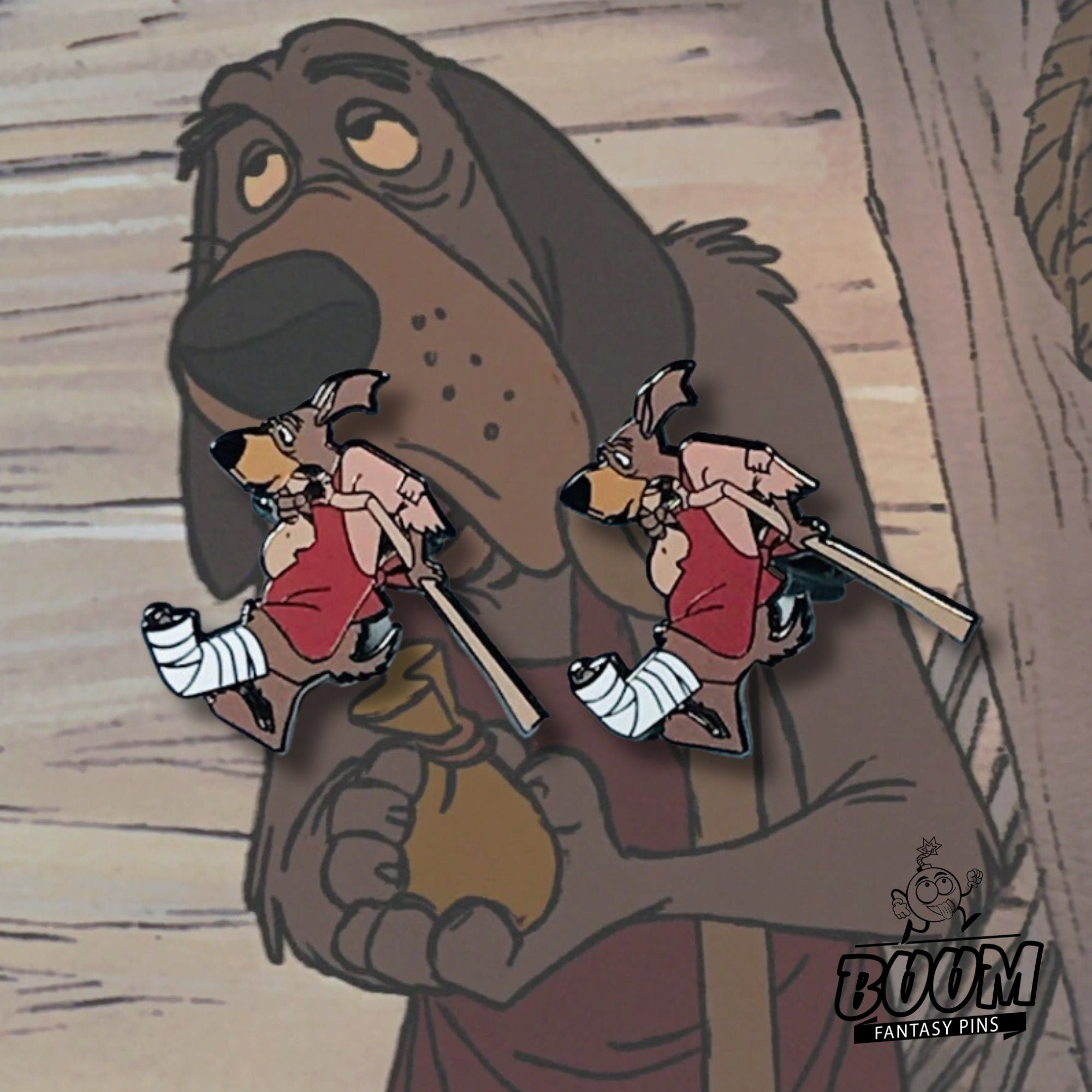 Cufflinks – Otto from Robin Hood – Disney Fantasy