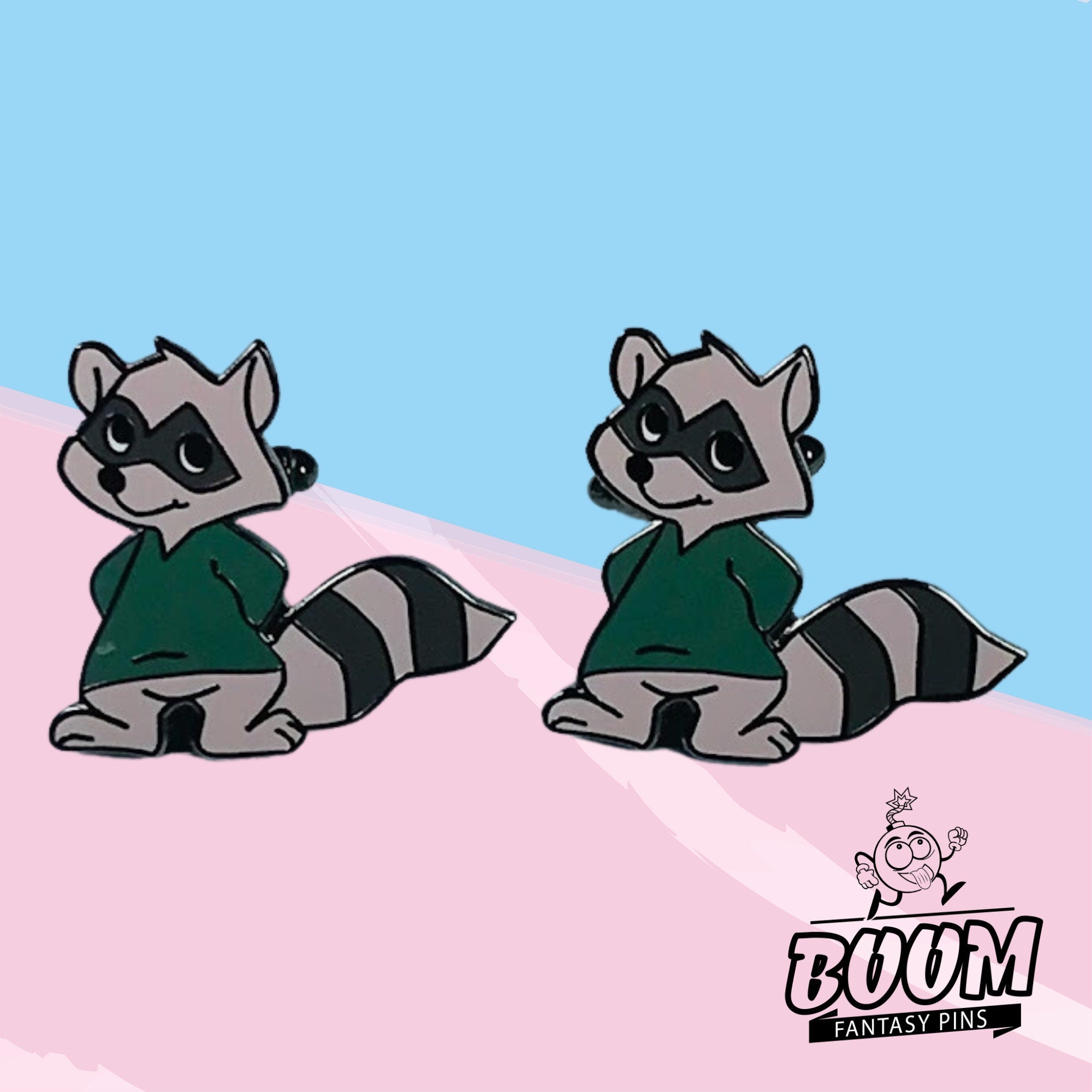 Cufflinks – Full Raccoon from Robin Hood – Disney Fantasy