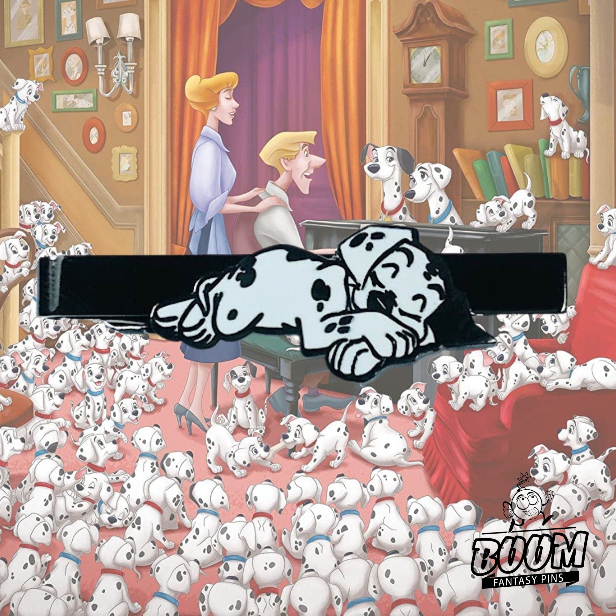 Pinza de corbata – Perdita de 101 Dálmatas – Disney Fantasy