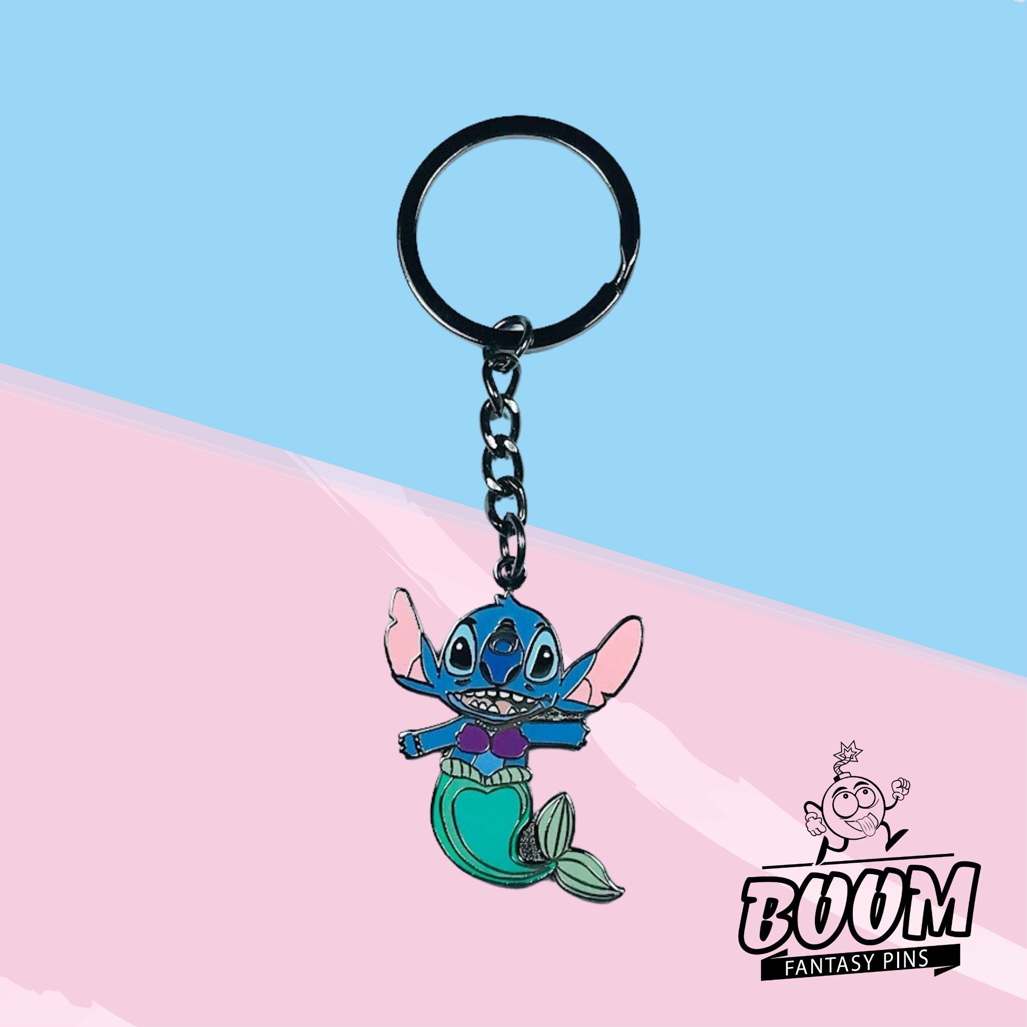 Llavero – Experimento 626 Stitch como Ariel de Lilo &amp; Stitch – Disney Fantasy