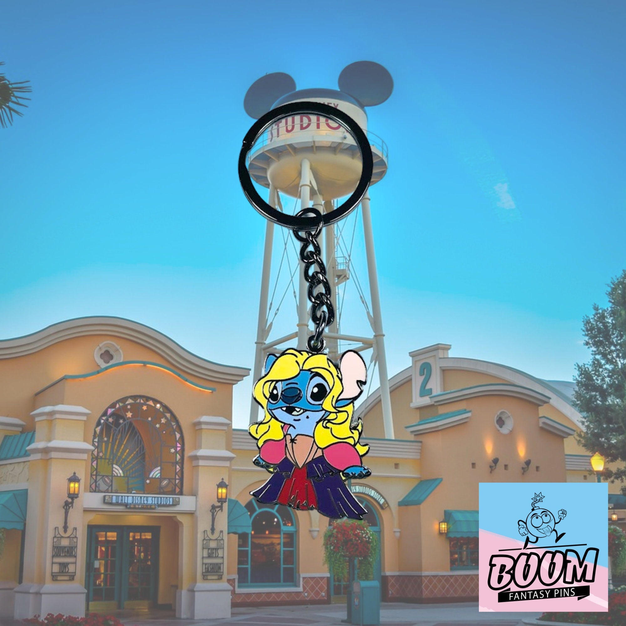 Porte-clés – Stitch Expérience 626 de Lilo &amp; Stitch – Disney Fantasy