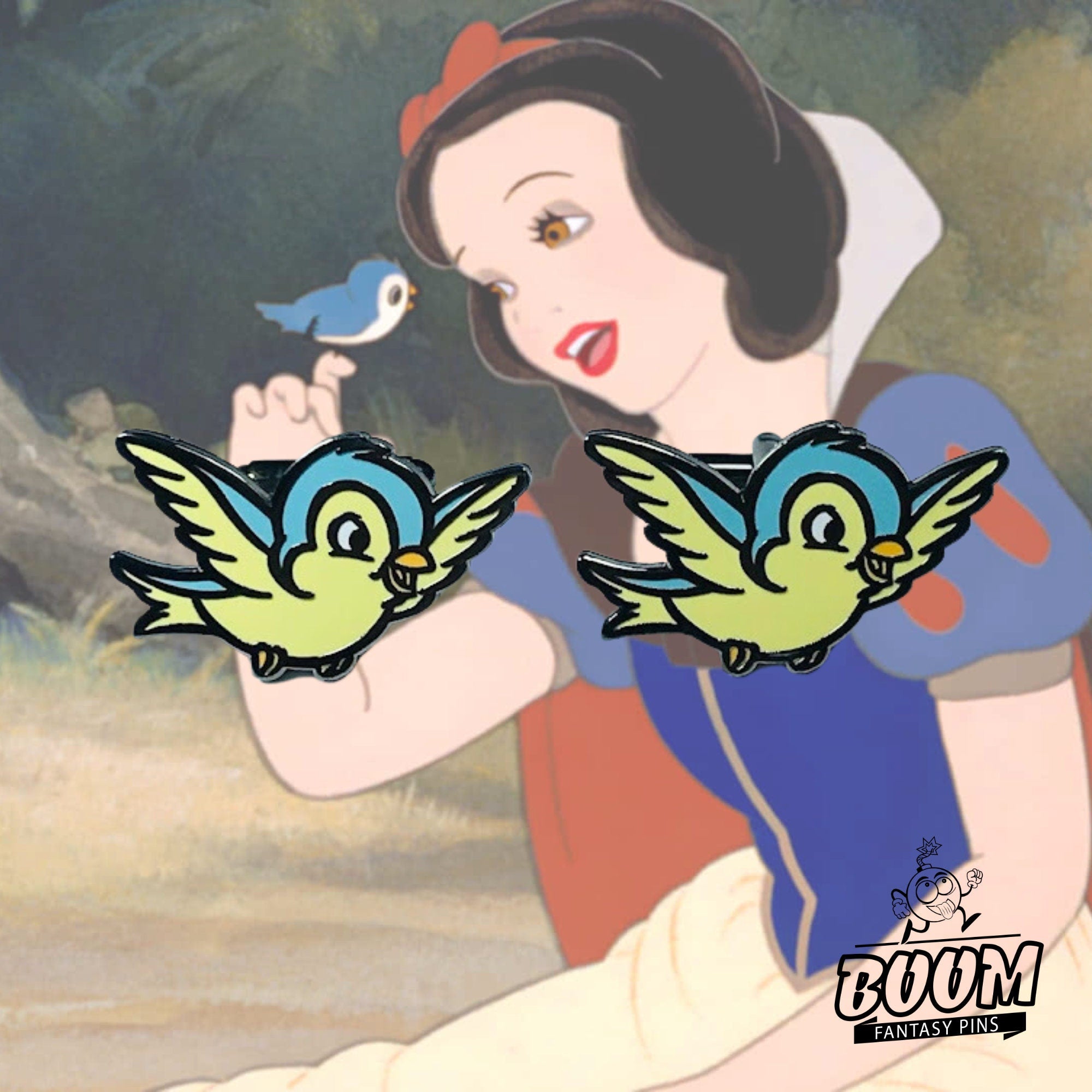 Boutons de manchette – Blanche-Neige du film Blanche-Neige et les Sept Nains – Disney Fantasy