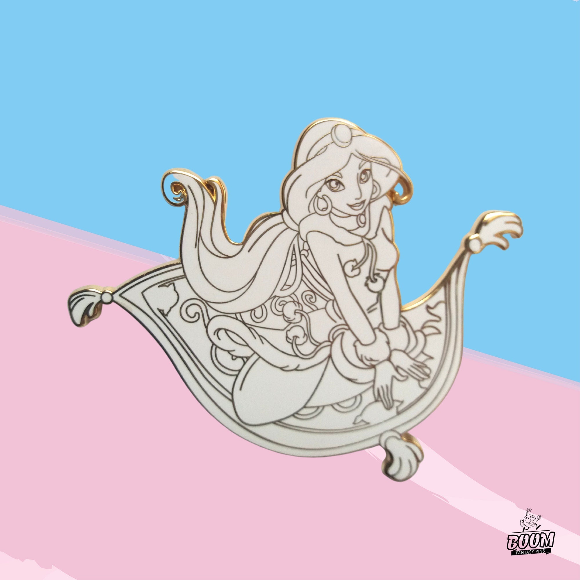 Pin's – Princesse Jasmine d'Aladdin – Disney Fantasy