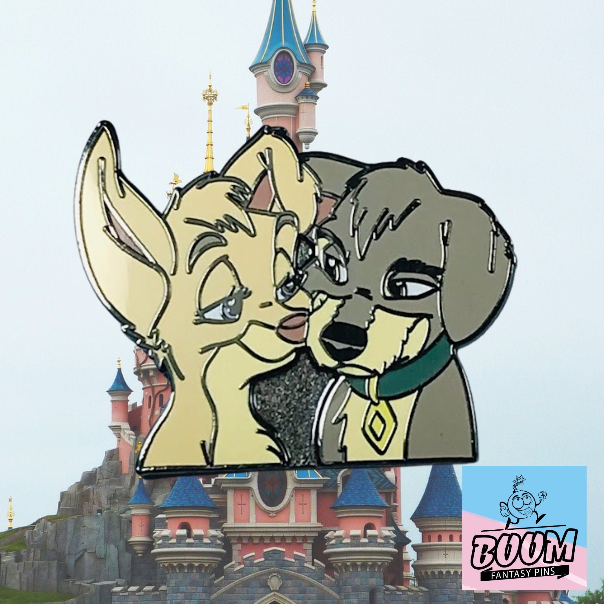 Pin – Ángel y Scamp de La Dama y el Vagabundo – Disney Fantasy