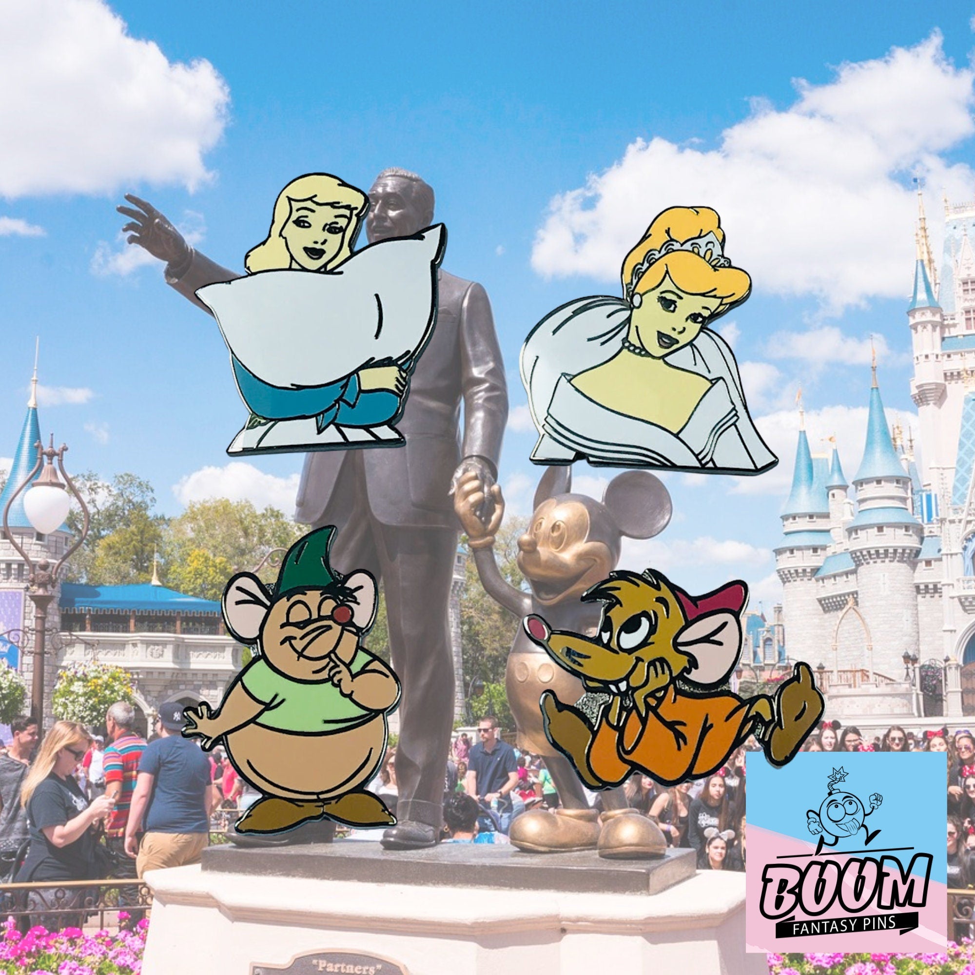 Pin – Jaq y Gus de Cenicienta – Disney Fantasy