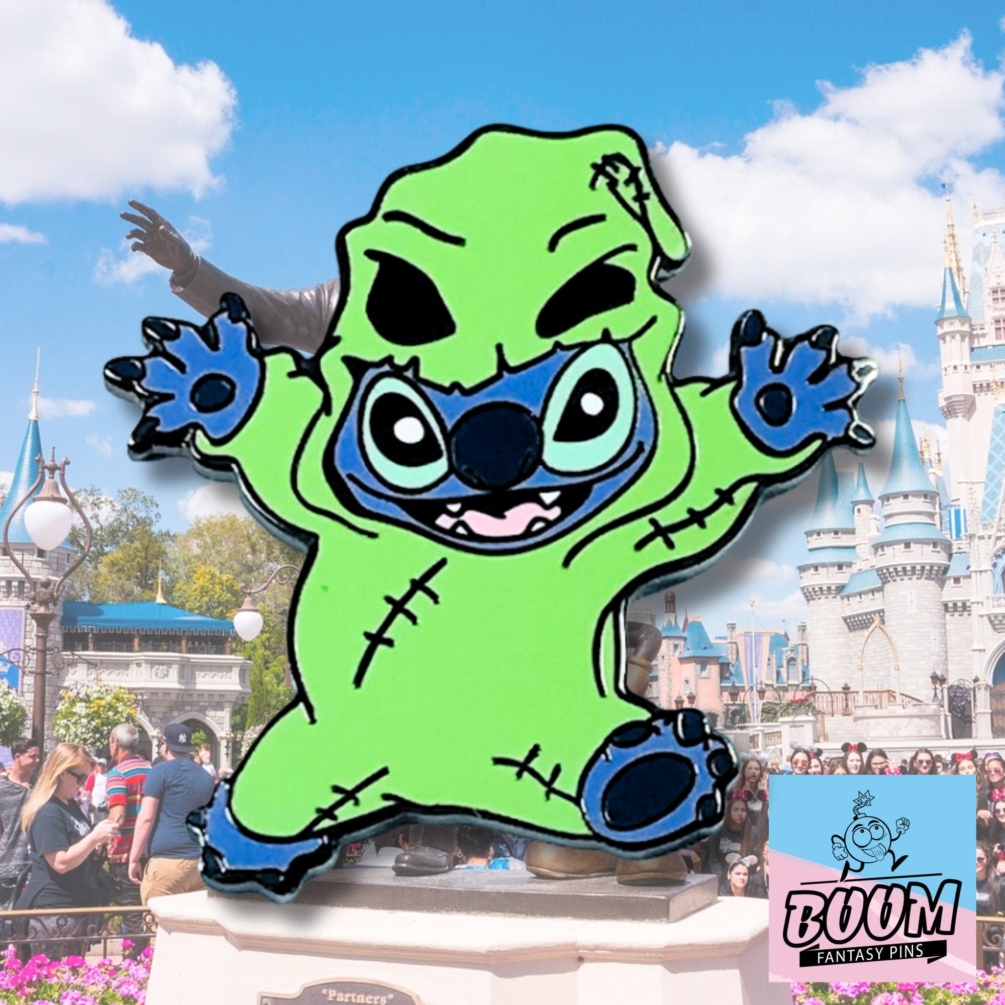 Pin – Stitch como Oogie Boogie de Lilo y Stitch – Disney Fantasy