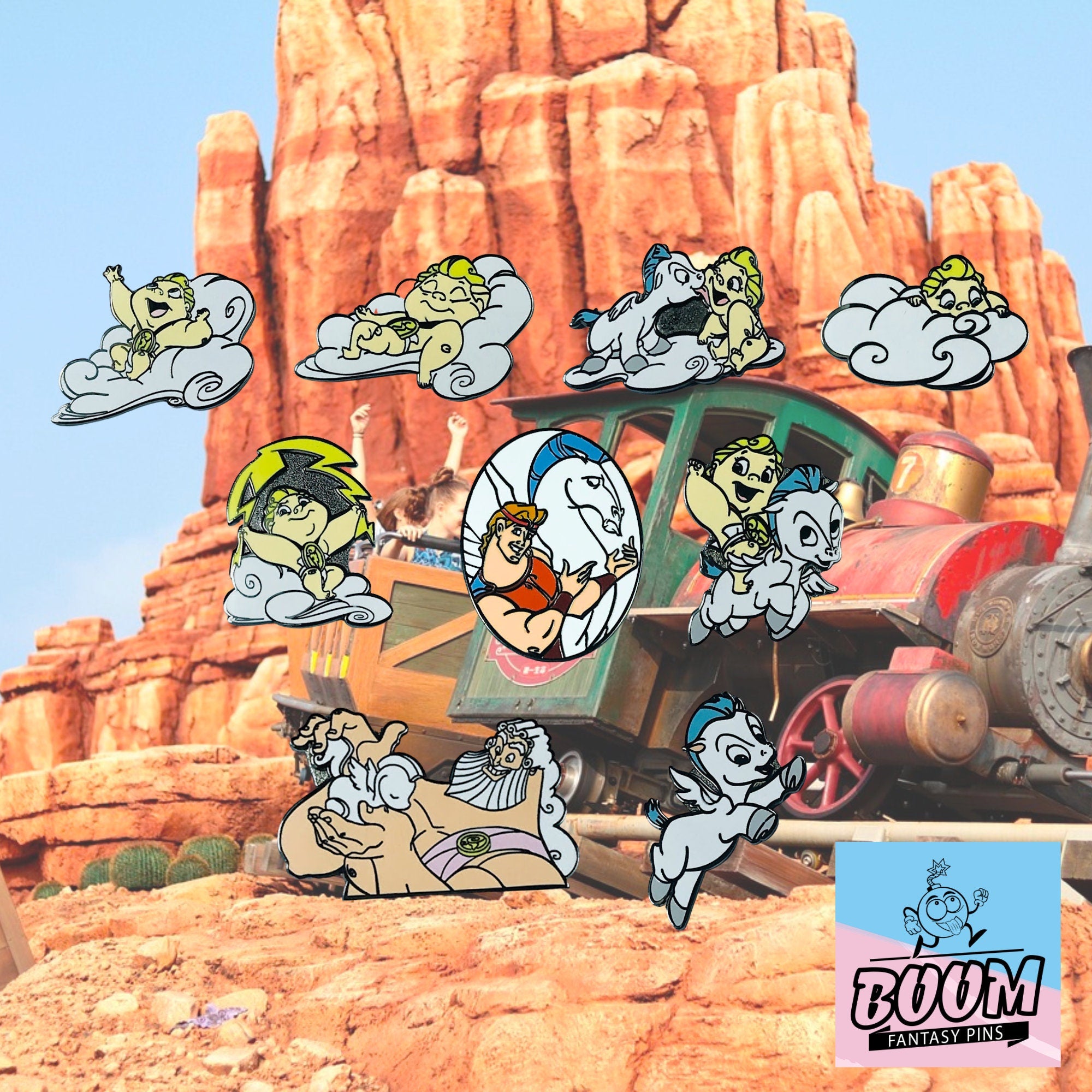 Pin's – Hercule du film Hercule – Disney Fantasy