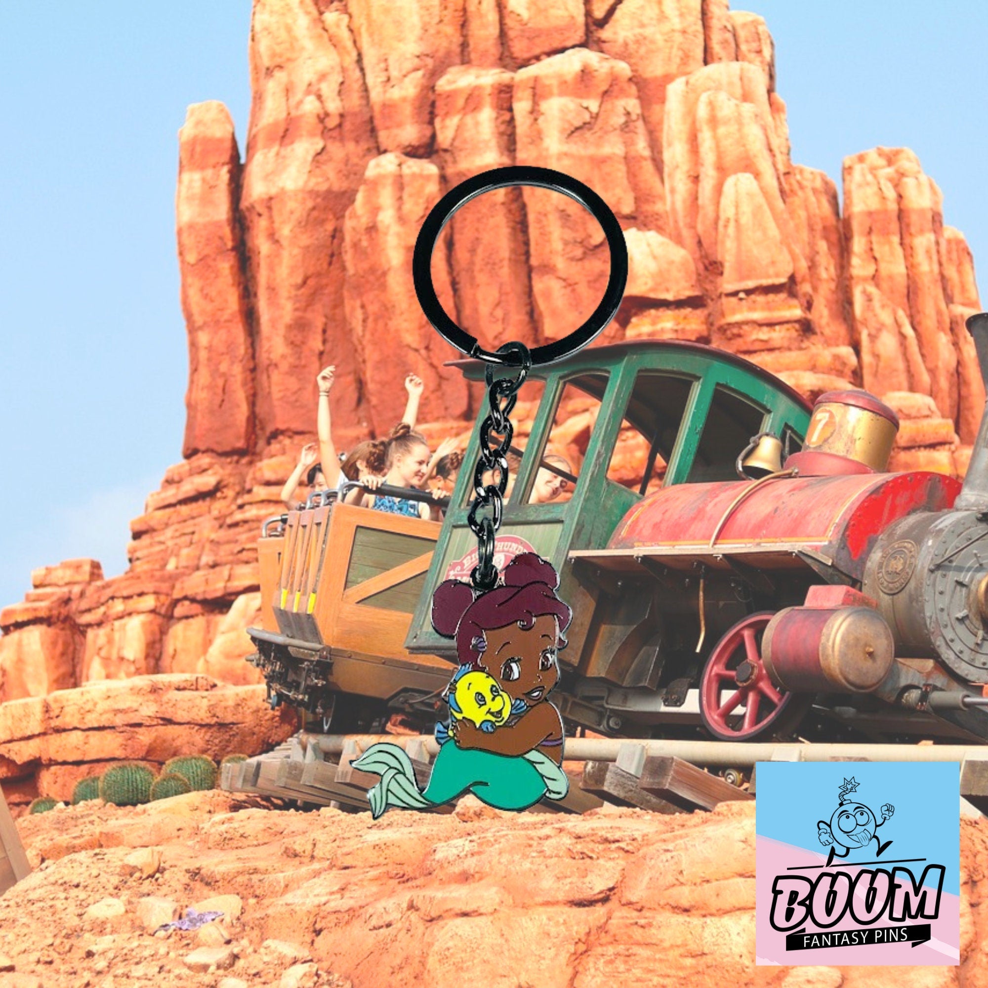 Llavero – Bebé Ariel de La Sirenita – Disney Fantasy