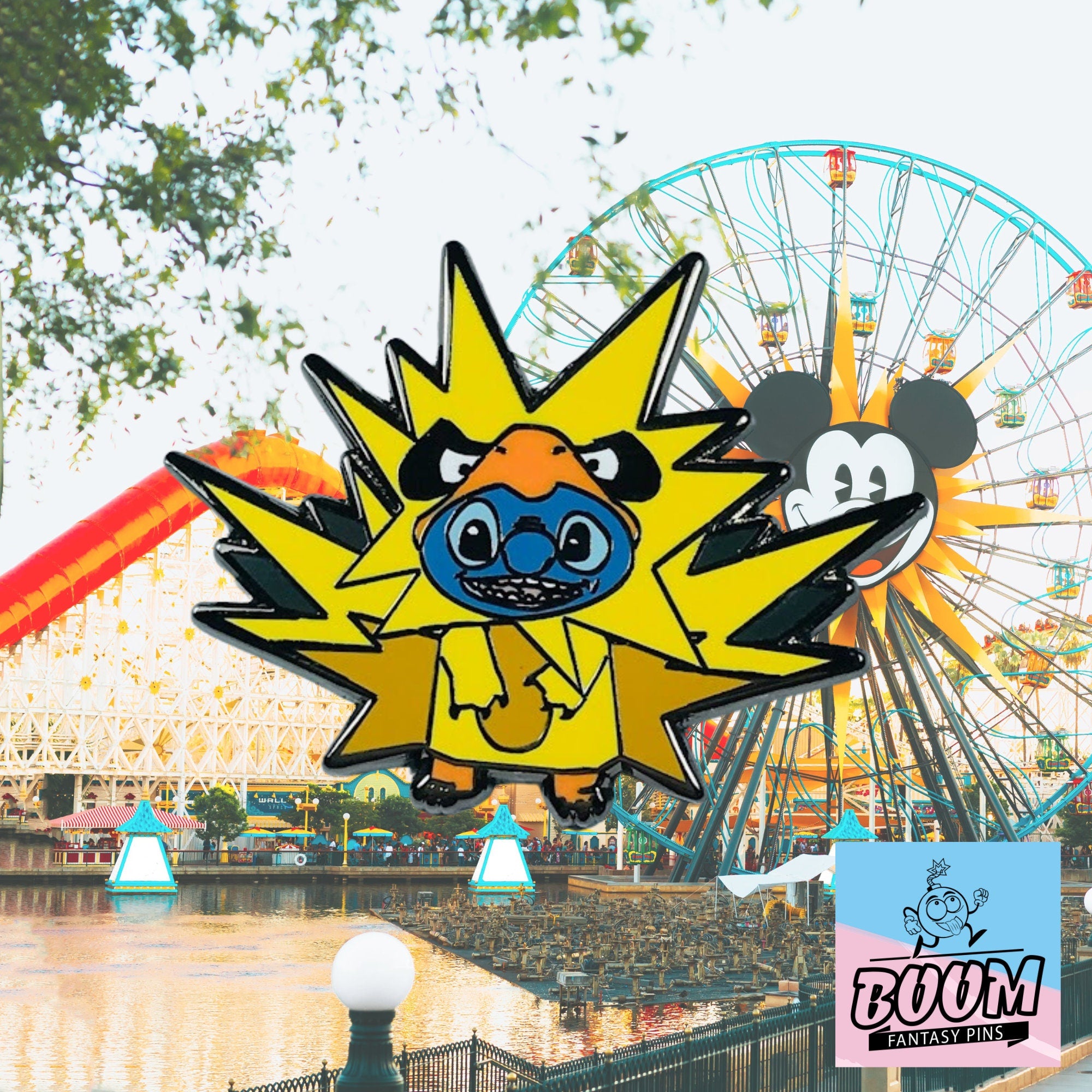 Épingle – Expérience 626 Stitch en Zapdos de Lilo et Stitch – Disney Fantasy