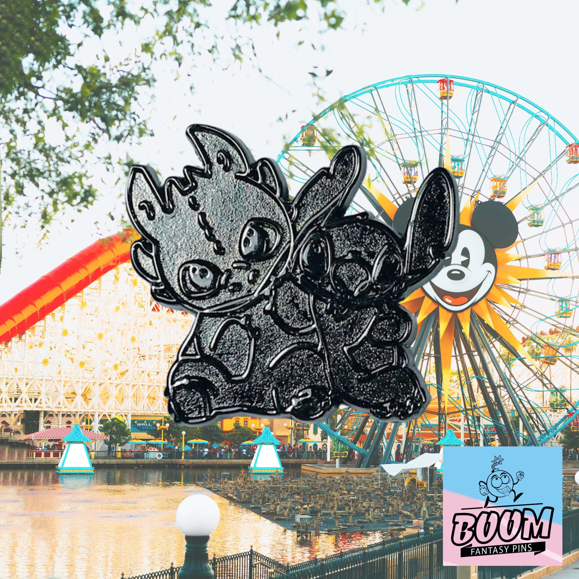 Épingle – Stitch et Krokmou de Lilo &amp; Stitch – Disney Fantasy