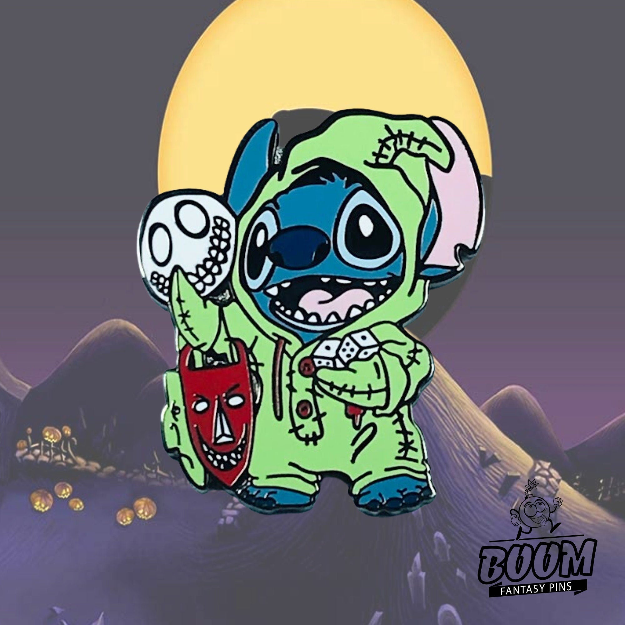 Pin – Stitch como Oogie Boogie de Lilo y Stitch – Disney Fantasy