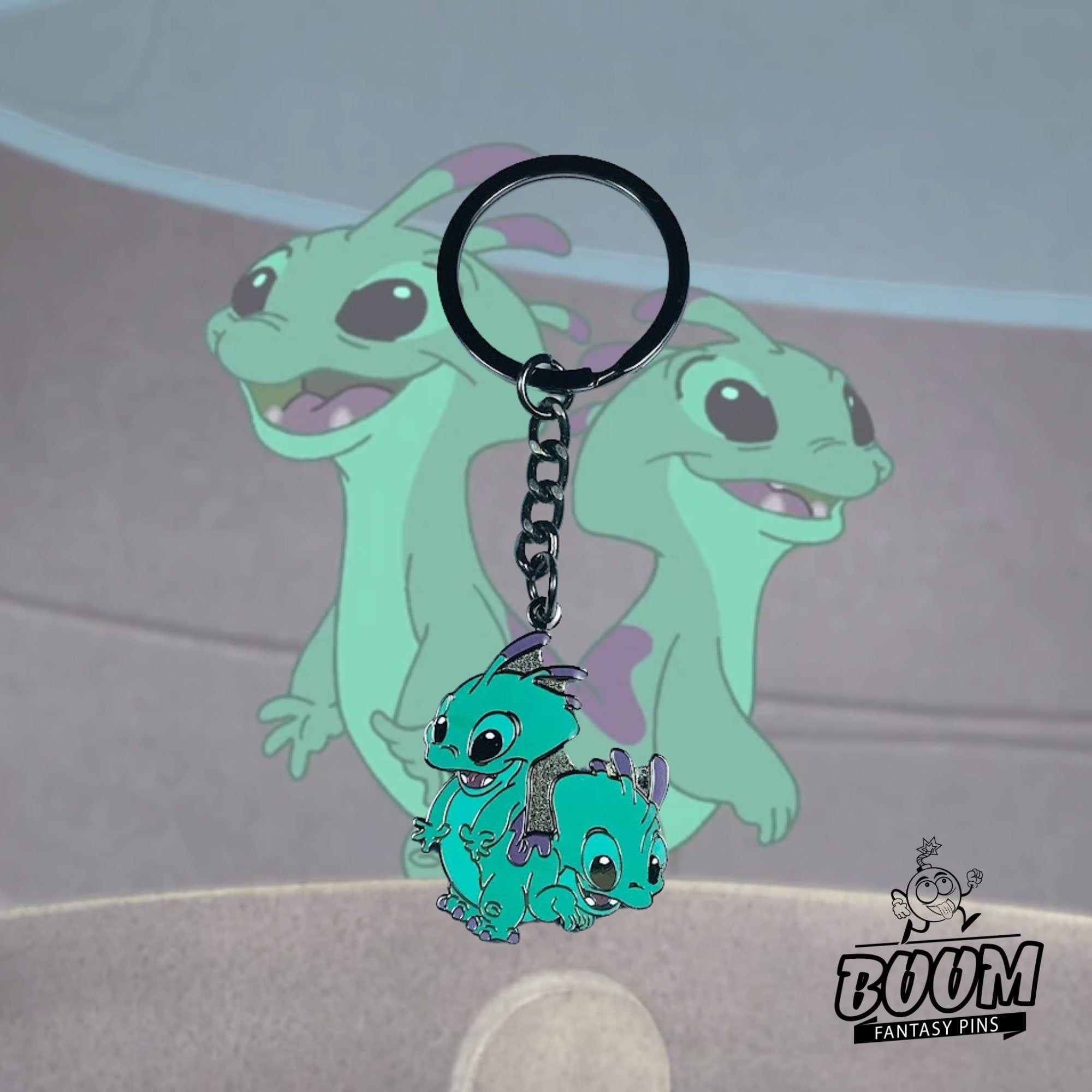 Llavero – Experimento Swapper 355 de Lilo y Stitch – Disney Fantasy