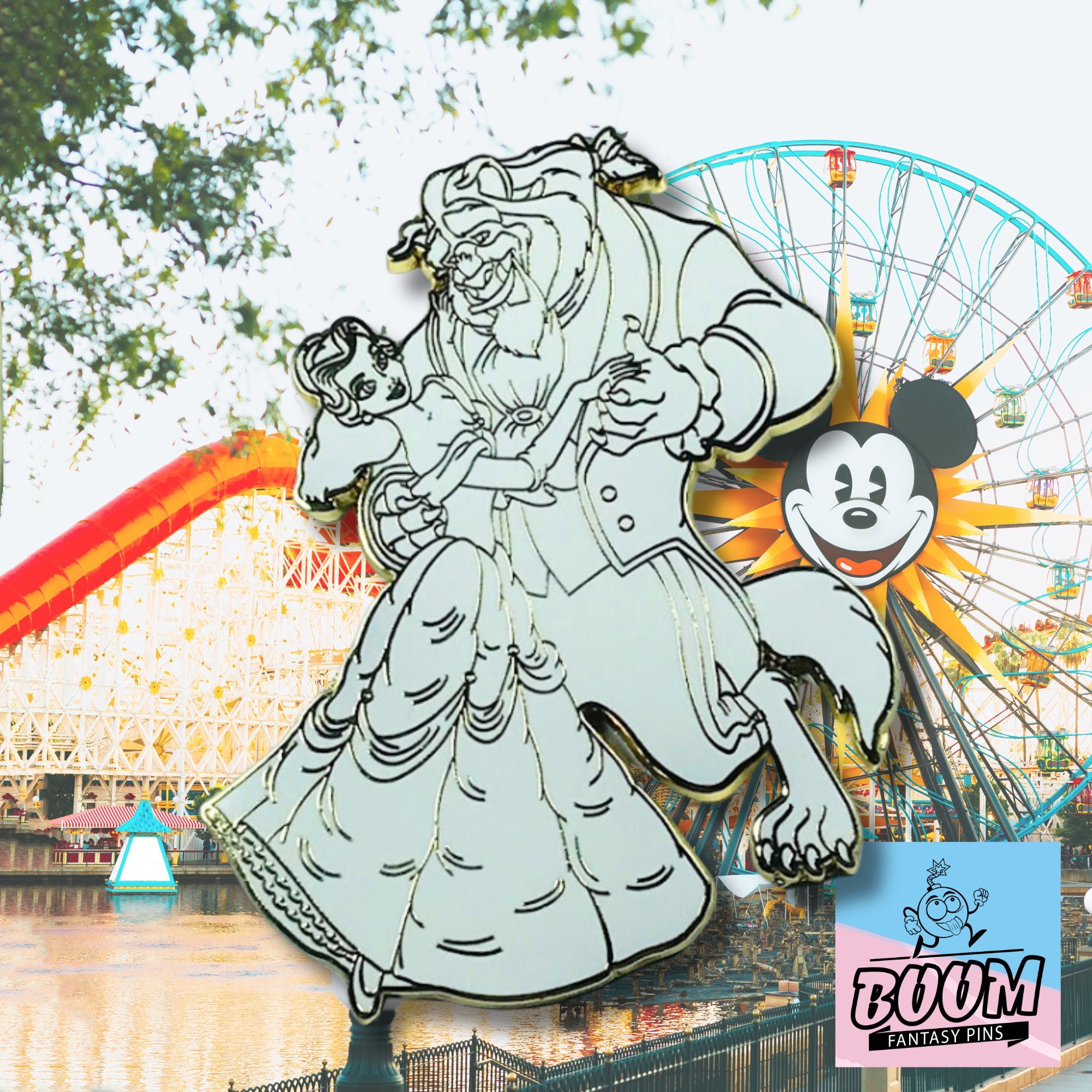 Pin – Bella de La Bella y la Bestia – Disney Fantasy