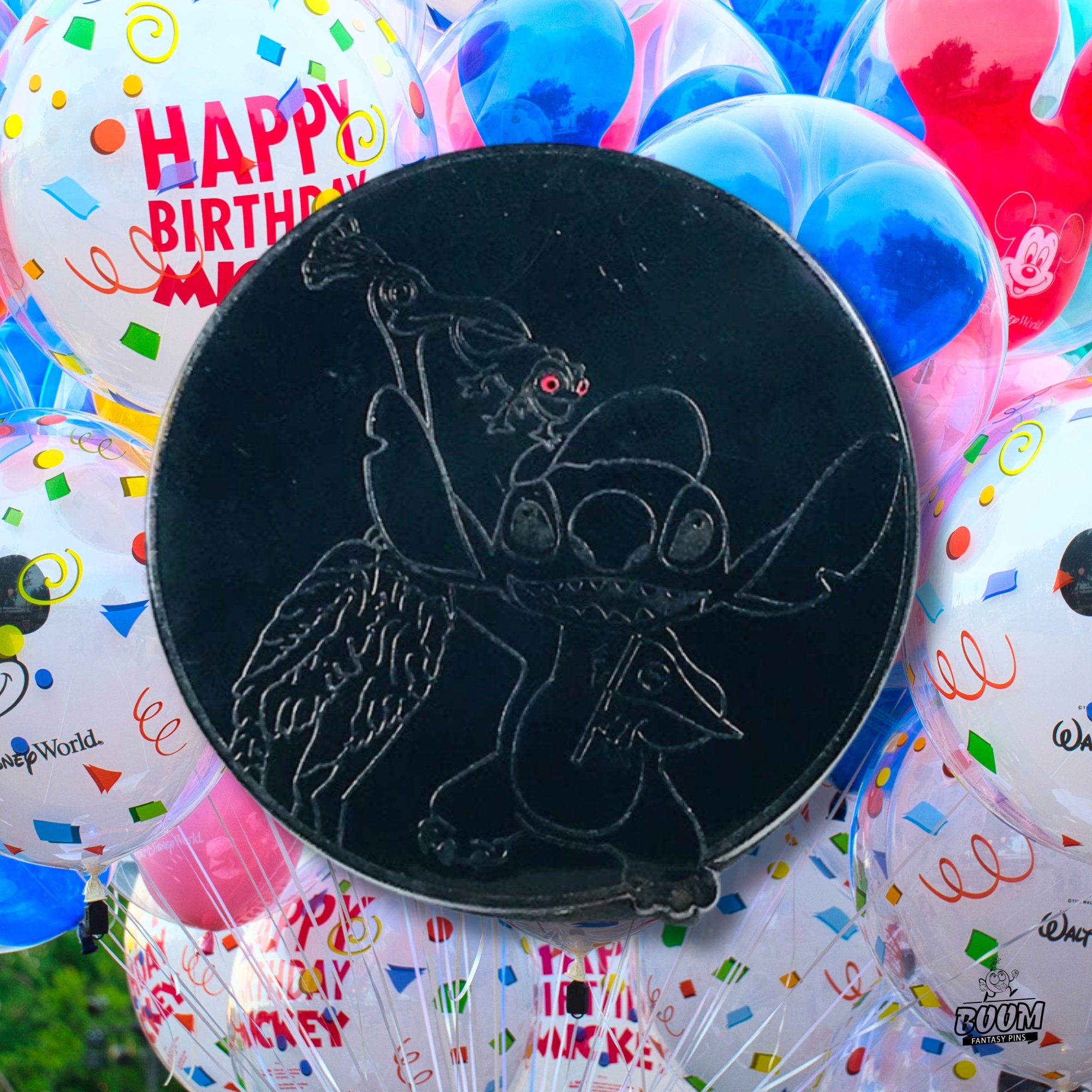 Pin – Stitch Pascal y Kevin de Lilo y Stitch Enredados Disney Fantasy